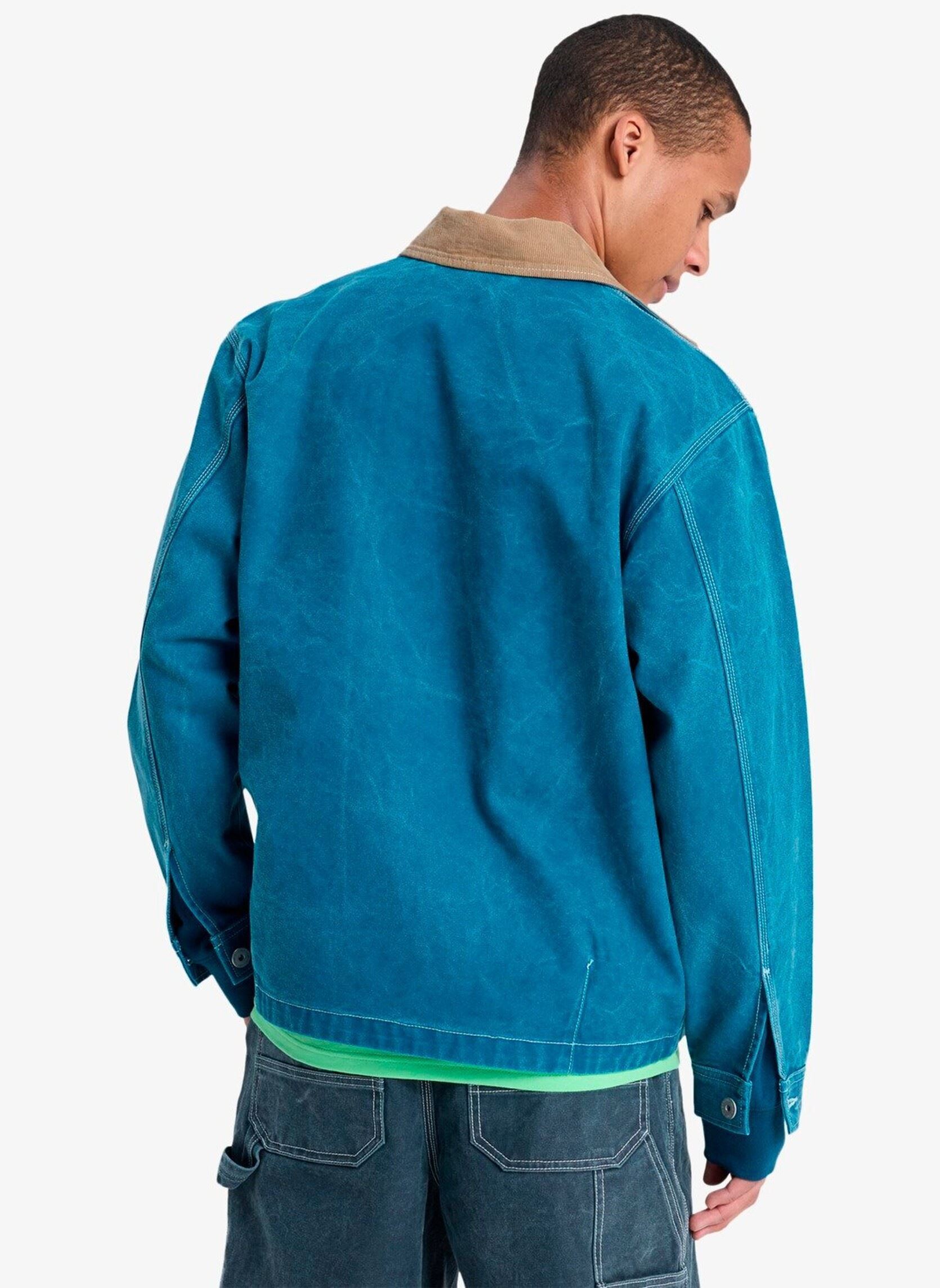 Vestes en jean Shaper Pad Unlined Jkt homme bleu Quiksilver Vestes en jean Shaper Pad Unlined Jkt homme bleu Dark Denim