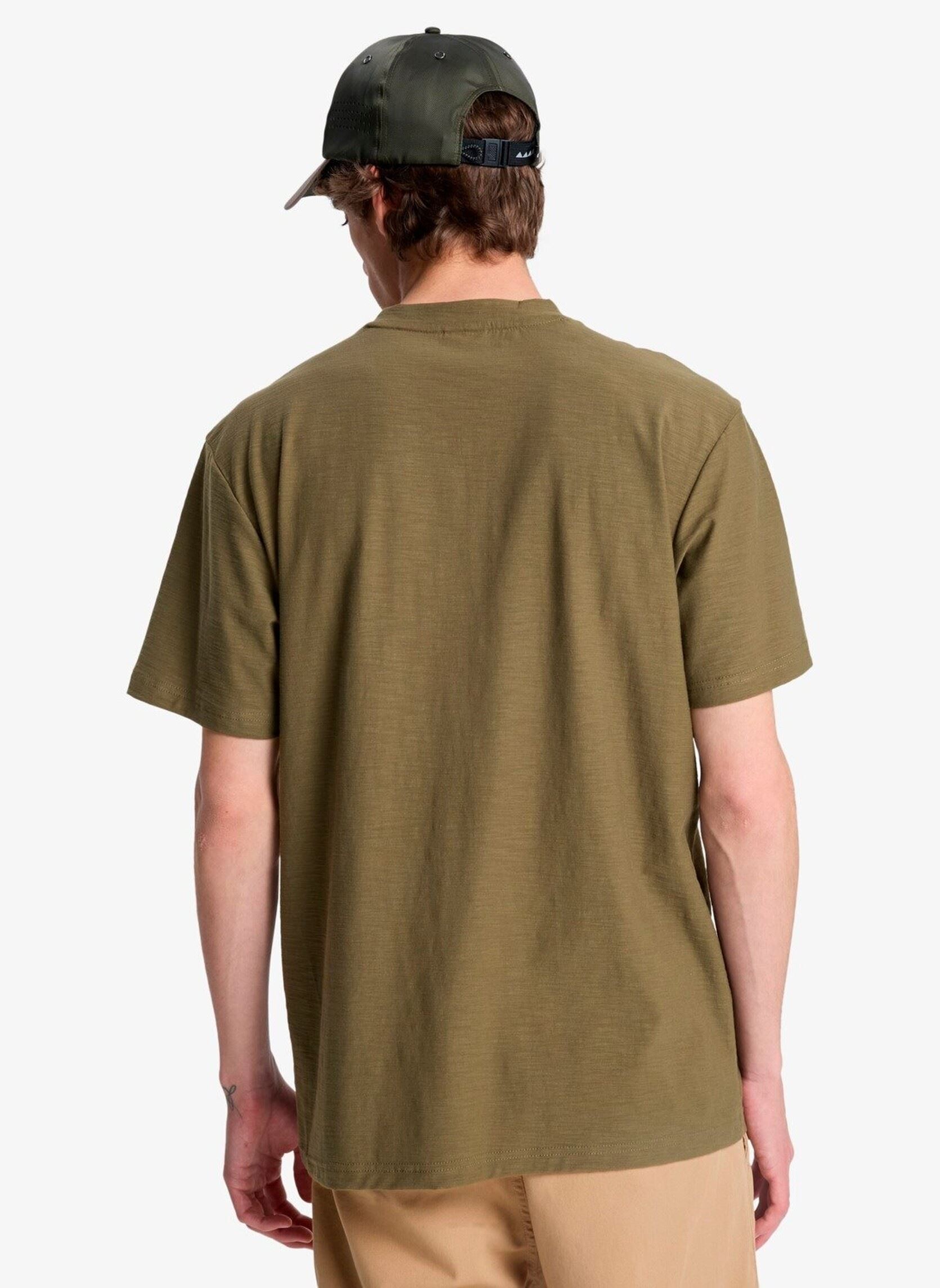 Kurzarm-T-Shirts Slub Roundneck herren grün Quiksilver Kurzarm-T-Shirts Slub Roundneck herren grün grape leaf