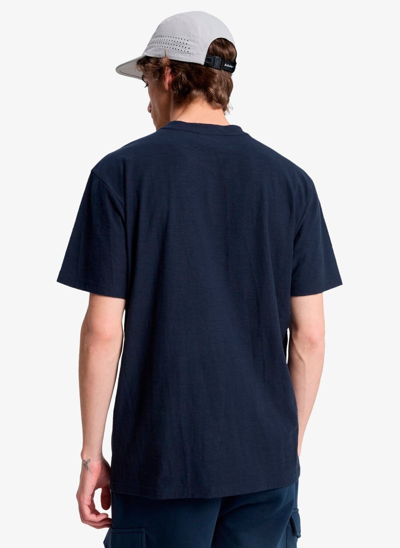 T-shirt a maniche corte Slub Roundneck uomo blu Quiksilver T-shirt a maniche corte Slub Roundneck uomo blu DARK NAVY