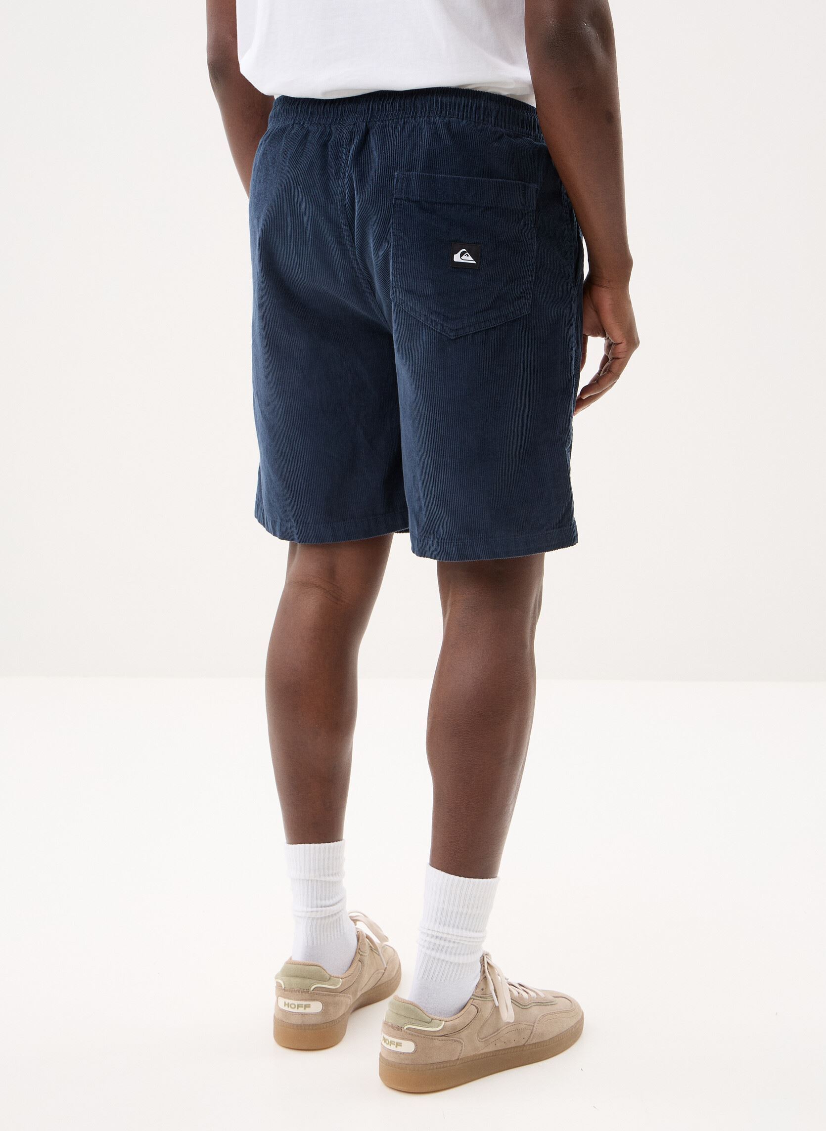 Bermuda's Taxer Cord Ws heren blauw Quiksilver Bermuda's Taxer Cord Ws heren blauw Dark Navy