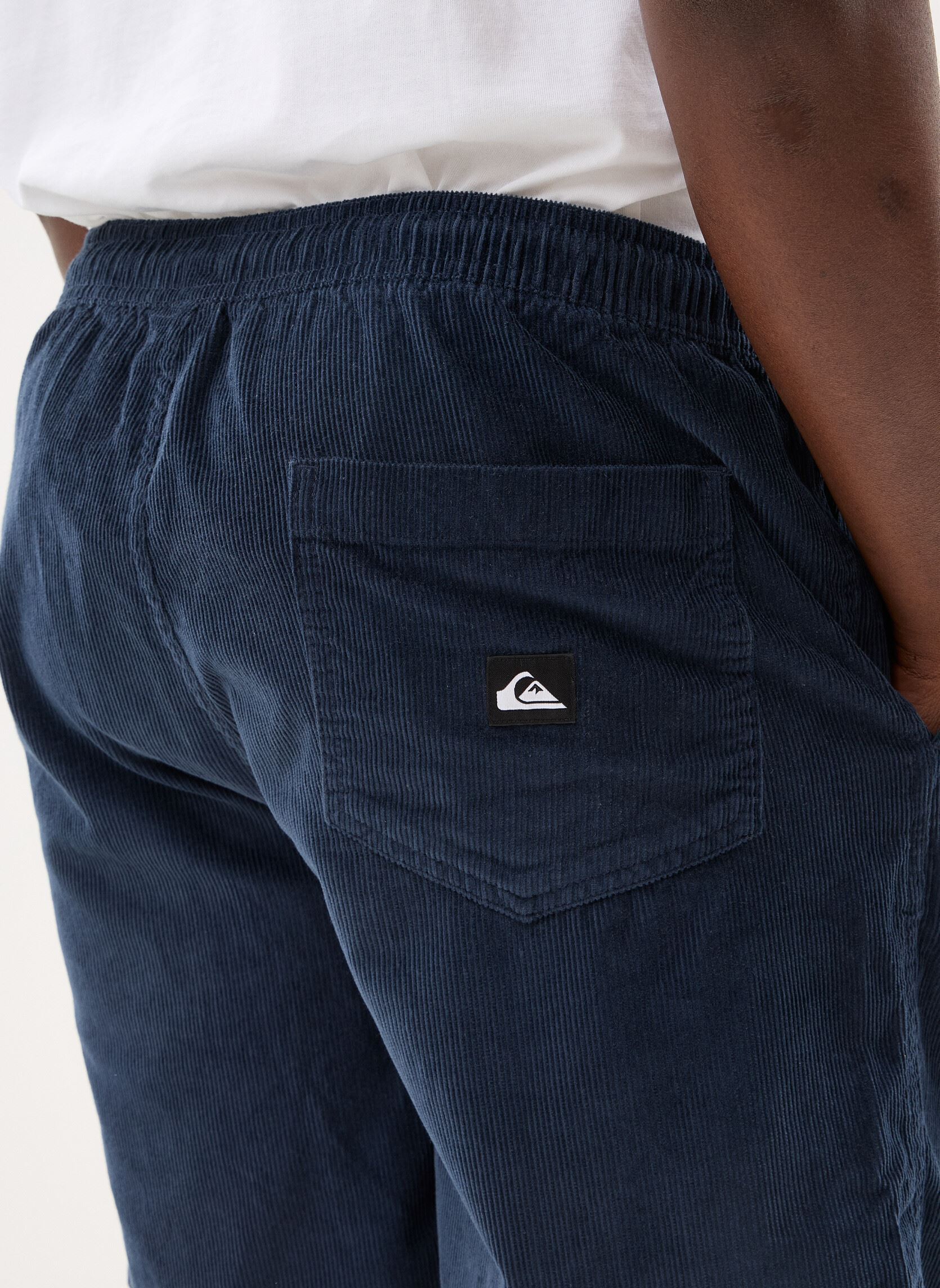 Bermuda's Taxer Cord Ws heren blauw Quiksilver Bermuda's Taxer Cord Ws heren blauw Dark Navy