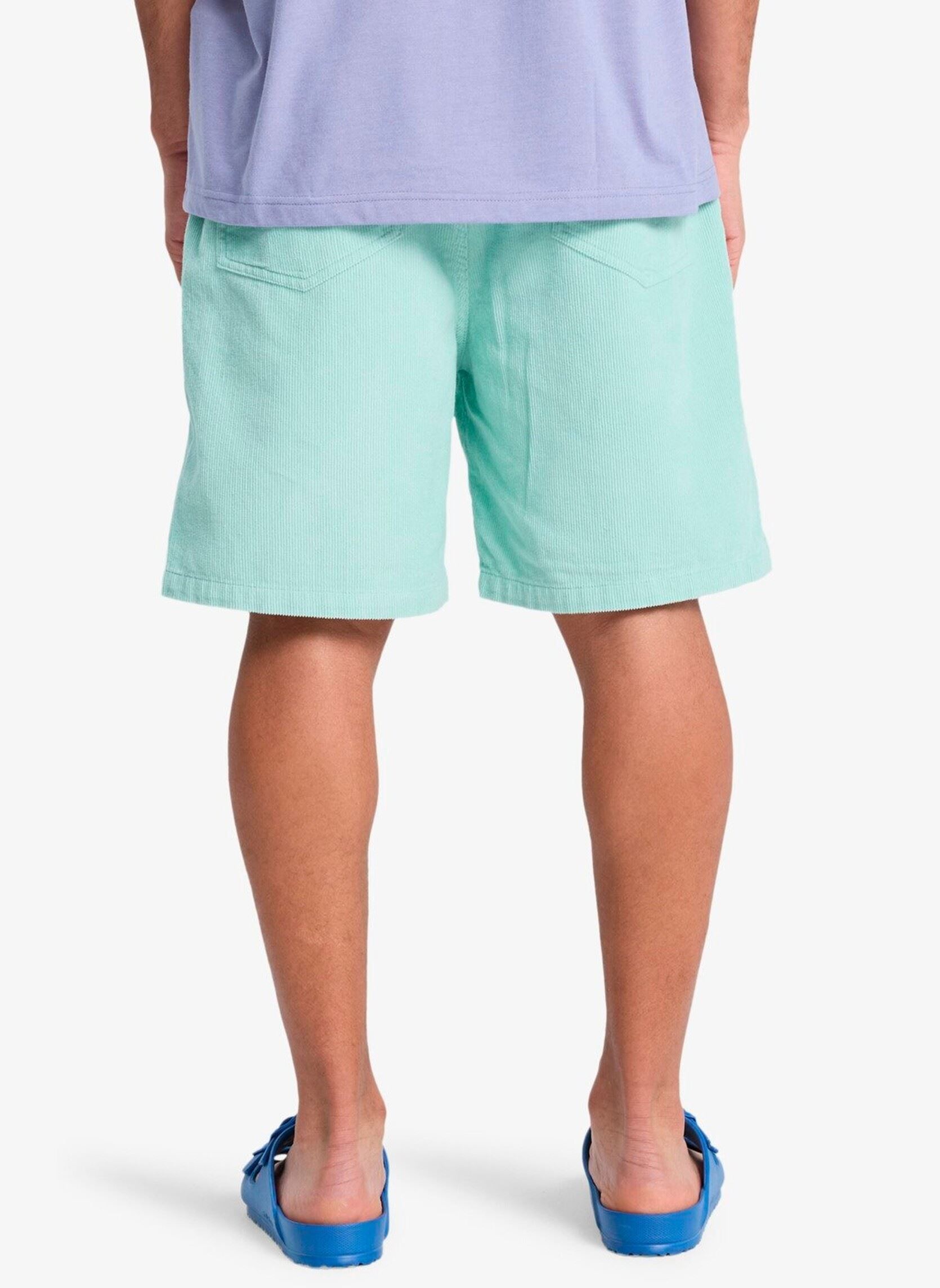 Bermudas Taxer Cord Ws homme bleu Quiksilver Bermudas Taxer Cord Ws homme bleu BLUE HAZE