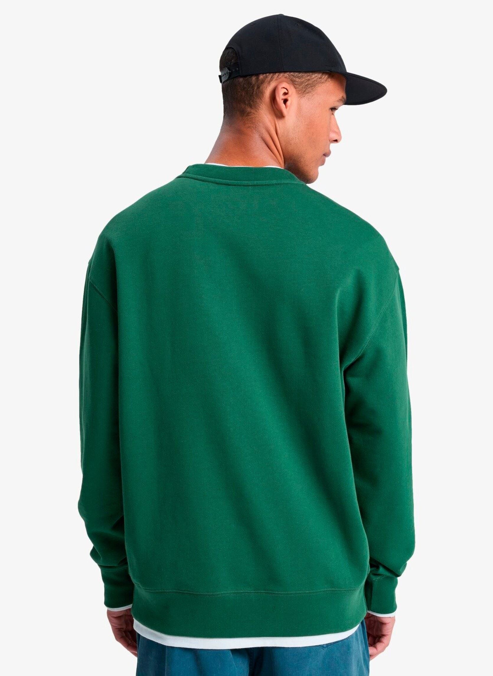 Sweatshirts Dna Crew EQYFT05120 herren grün Quiksilver Sweatshirts Dna Crew EQYFT05120 herren grün Forest