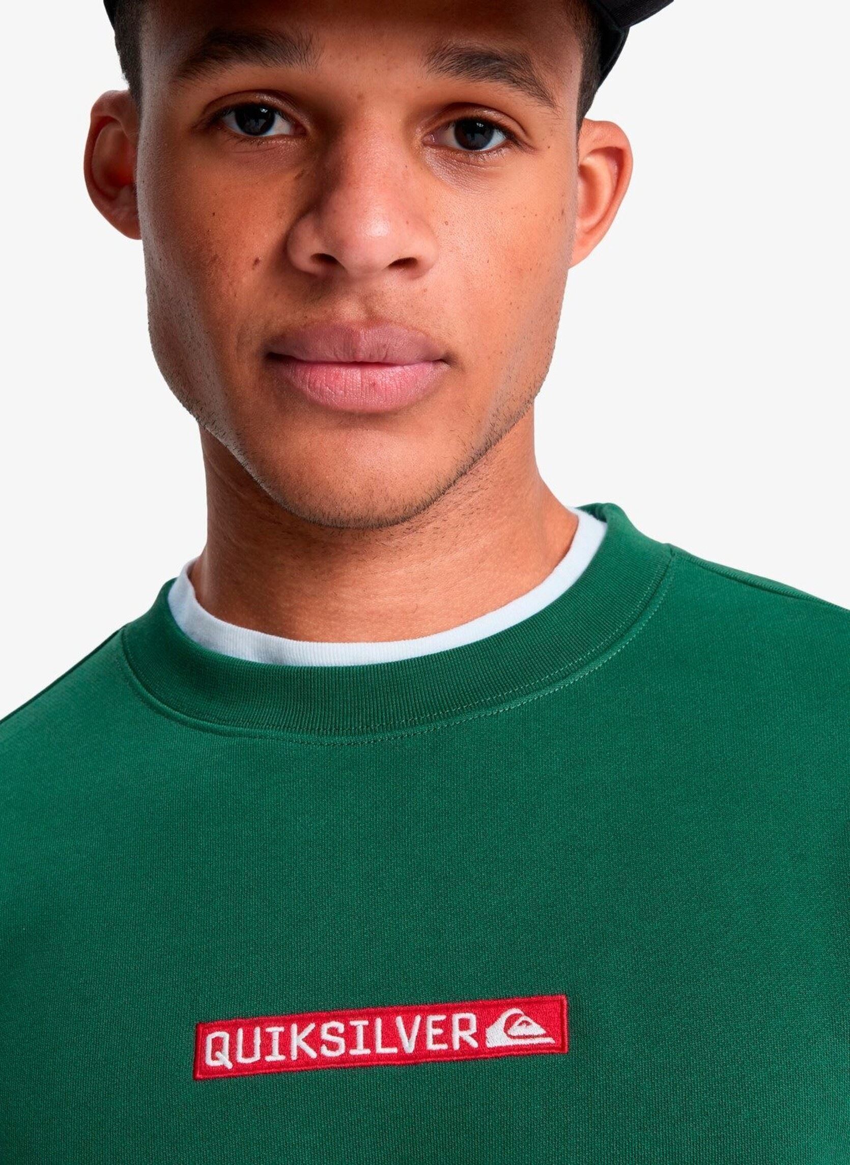 Sweatshirts Dna Crew EQYFT05120 herren grün Quiksilver Sweatshirts Dna Crew EQYFT05120 herren grün Forest