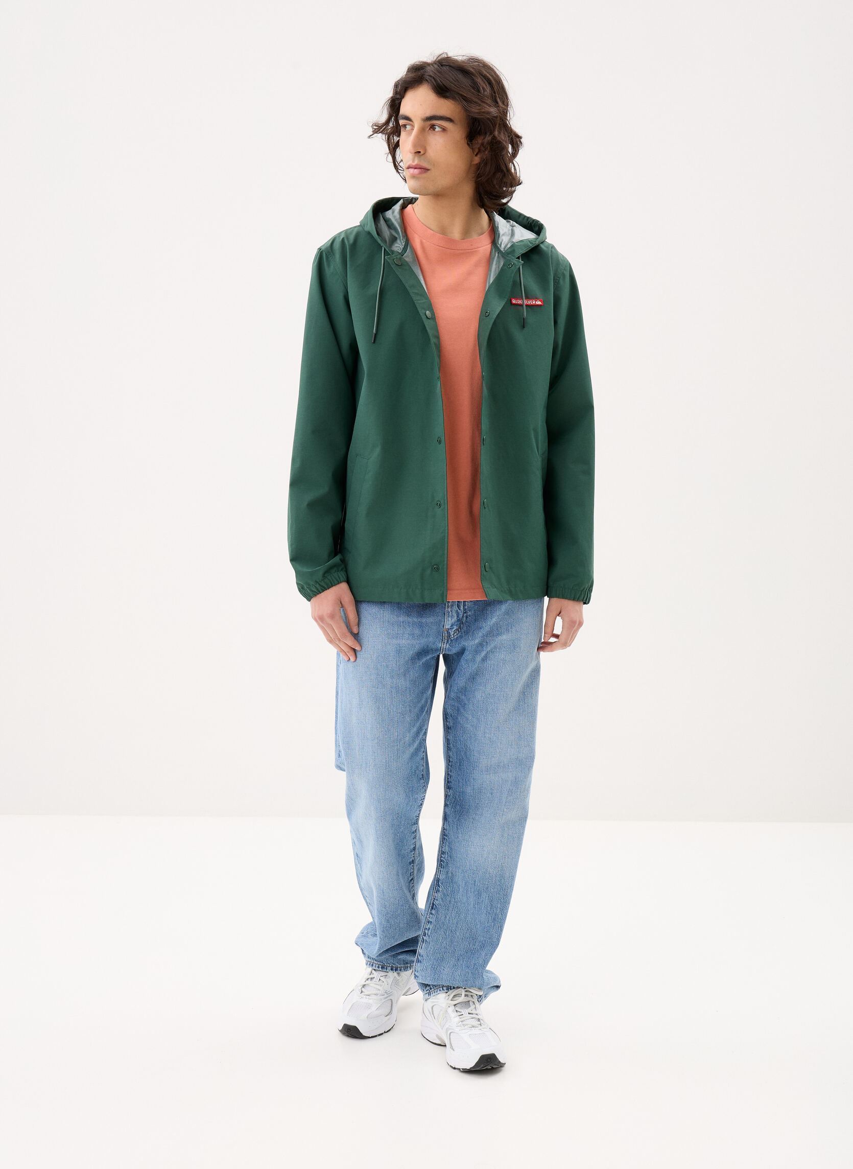Blousons Rain Cloud 3K Hood homme vert Quiksilver Blousons Rain Cloud 3K Hood homme vert FOREST