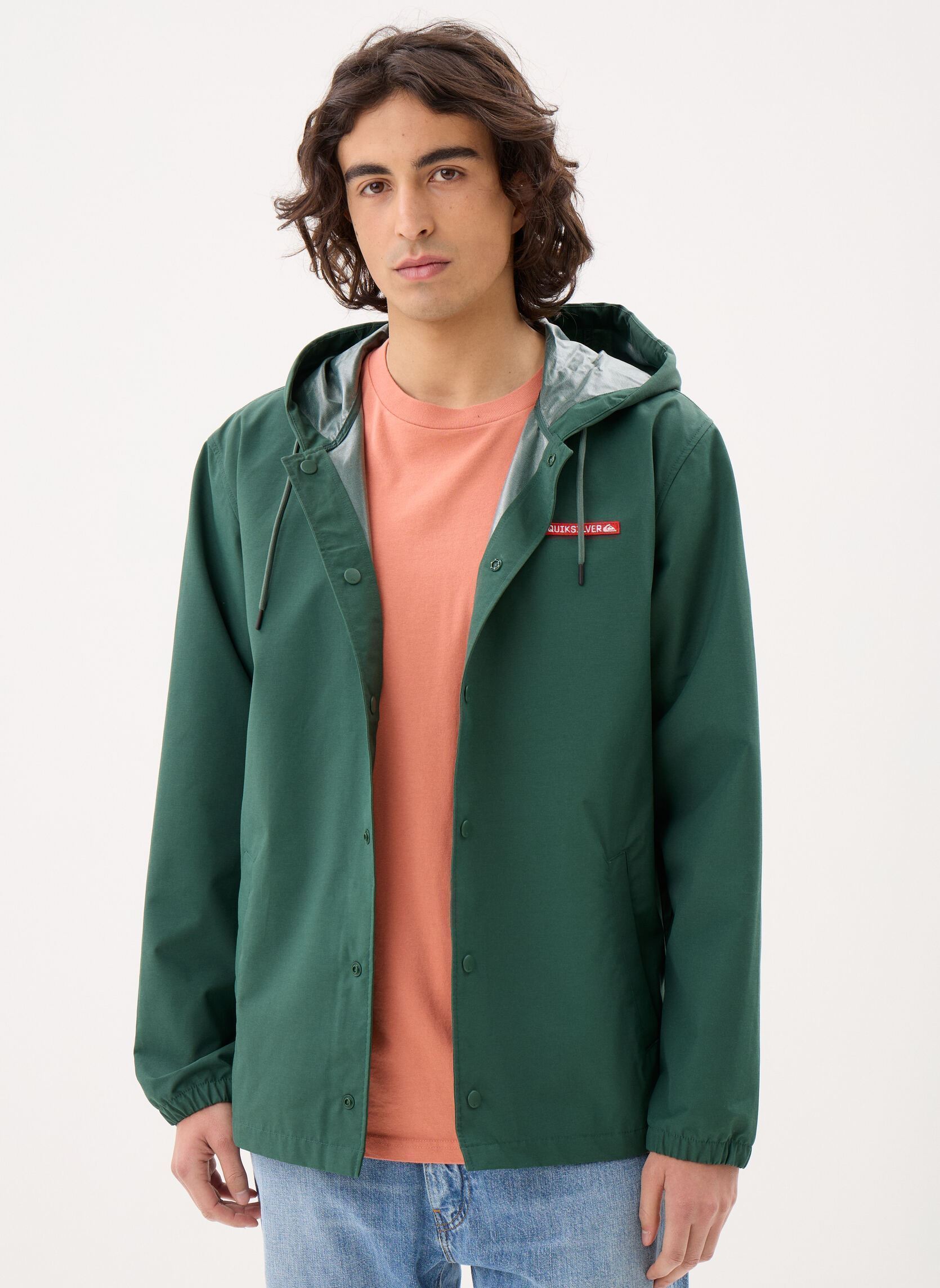 Vêtements Quiksilver Rain Cloud 3K Hood pour - vue 1