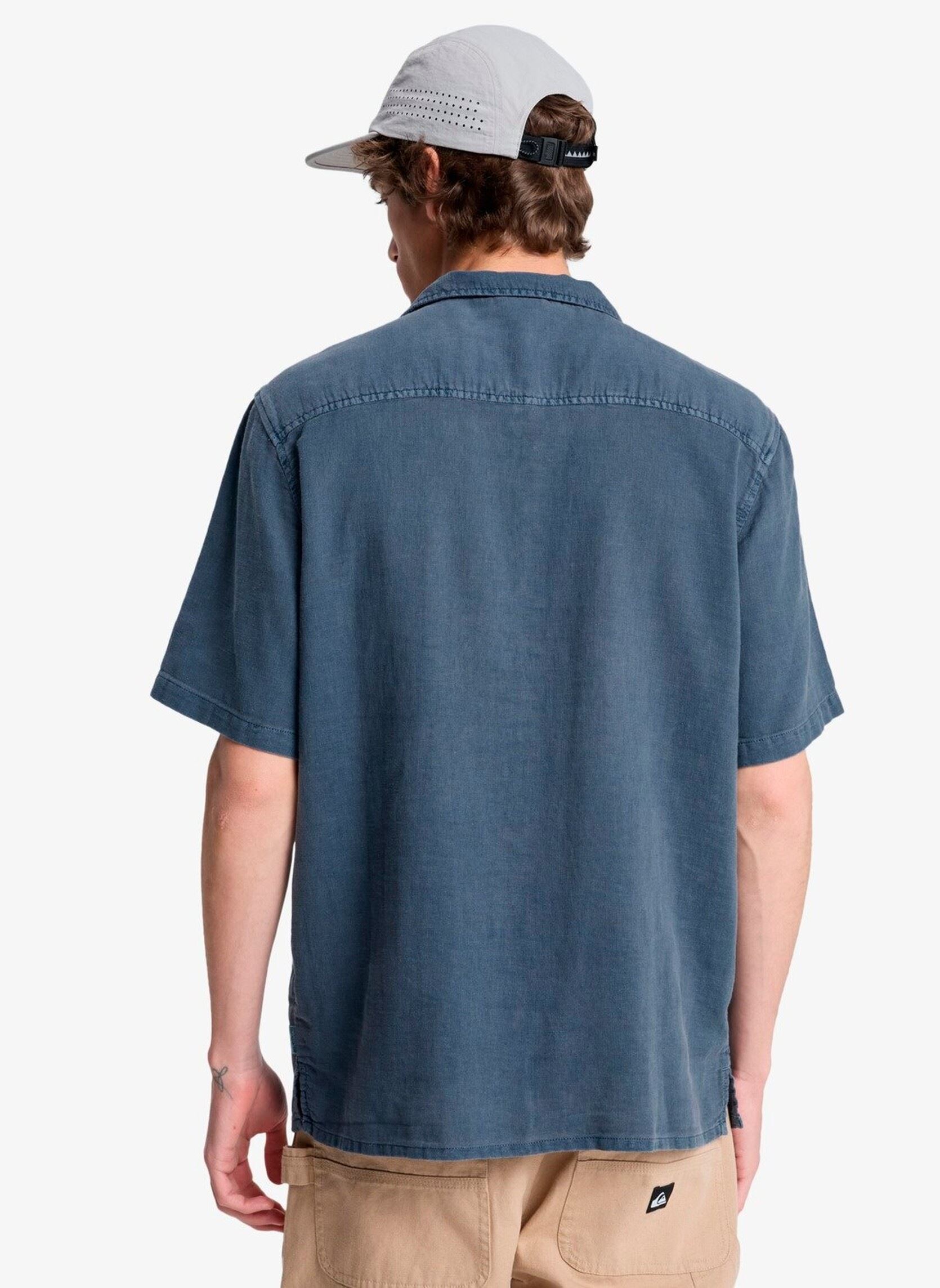Hemden Sunrise Ss herren blau Quiksilver Hemden Sunrise Ss herren blau Dark Navy