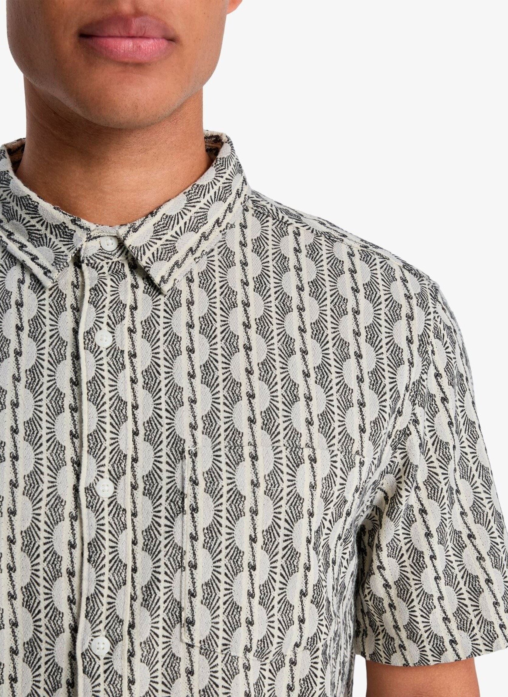 Hemden Horizons Ss herren beige Quiksilver Hemden Horizons Ss herren beige Bone Horizons