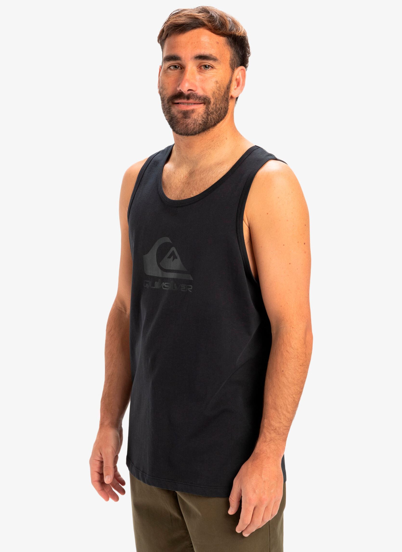 Débardeurs Ev Comp Logo Tank homme noir Quiksilver Débardeurs Ev Comp Logo Tank homme noir Black