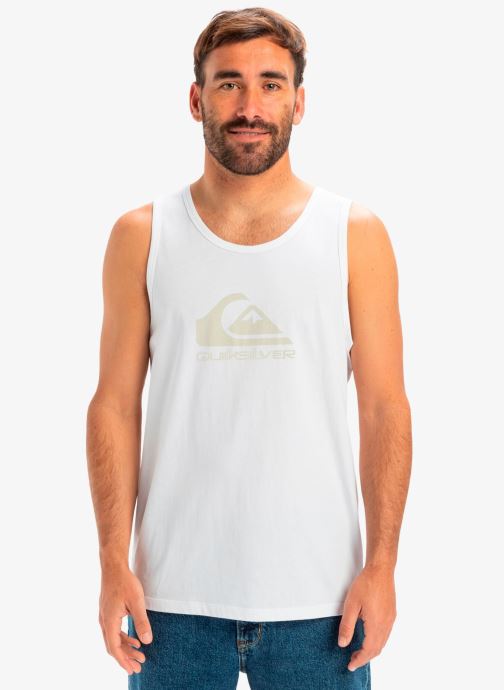 Quiksilver Débardeurs Ev Comp Logo Tank homme blanc