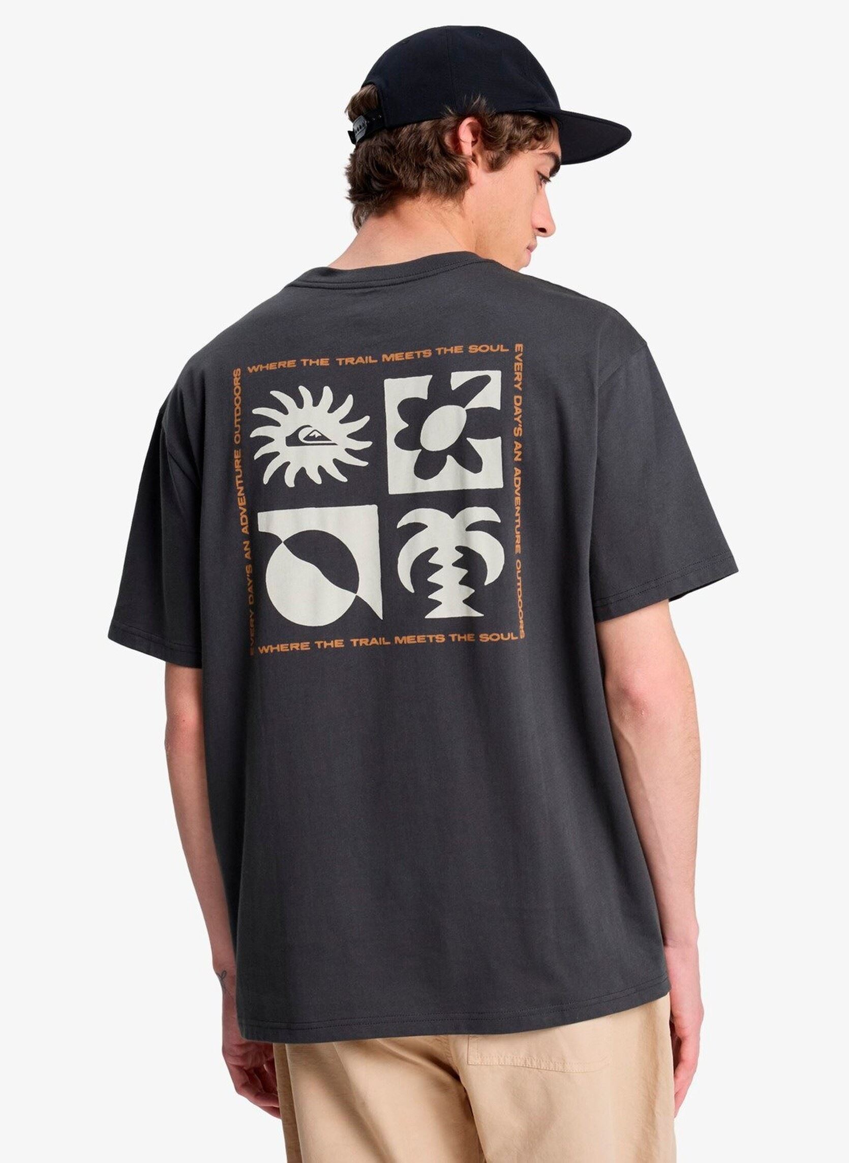 Tee-shirts Evo Blossom Of Peace homme noir Quiksilver Tee-shirts Evo Blossom Of Peace homme noir Tarmac