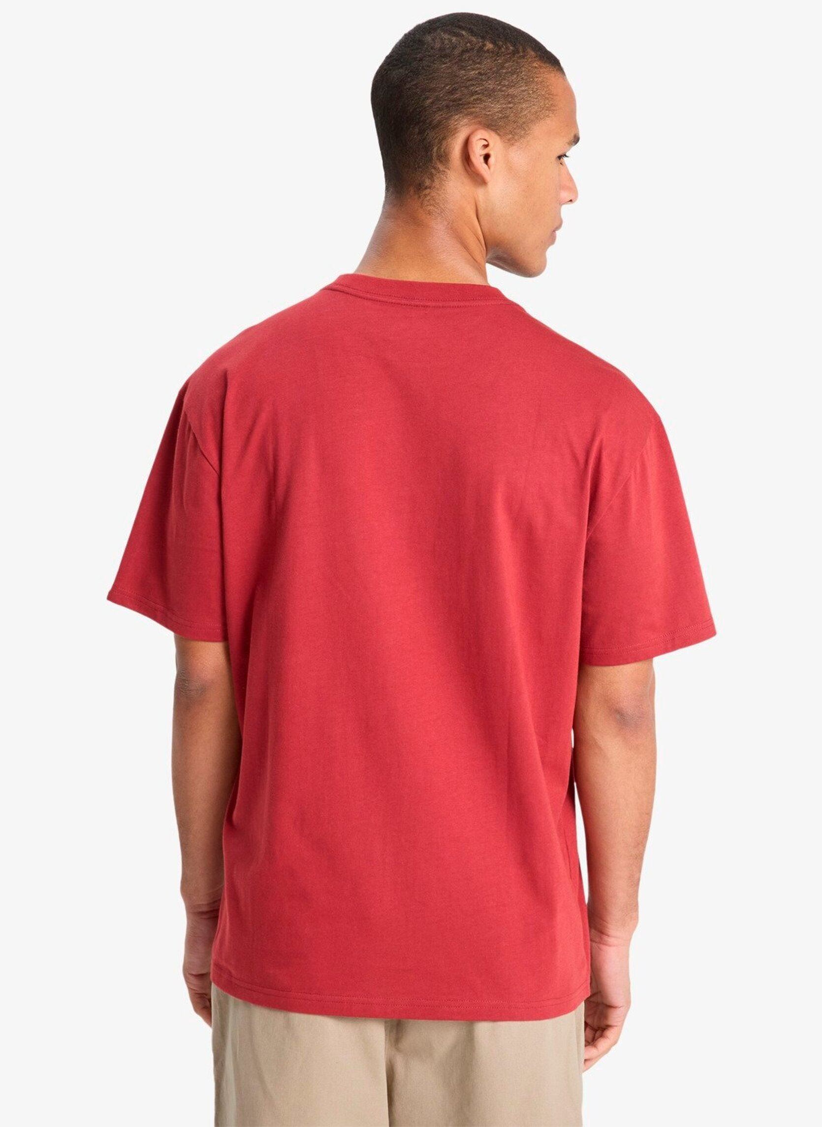 Tee-shirts Legacy Ss homme rouge Quiksilver Tee-shirts Legacy Ss homme rouge Burnt Russet