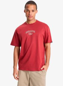 Tee-shirts Legacy Ss homme rouge Quiksilver Tee-shirts Legacy Ss homme rouge Burnt Russet