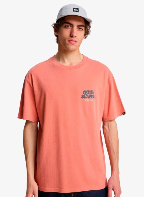 Quiksilver Tee-shirts Fruits Tide Ss homme orange