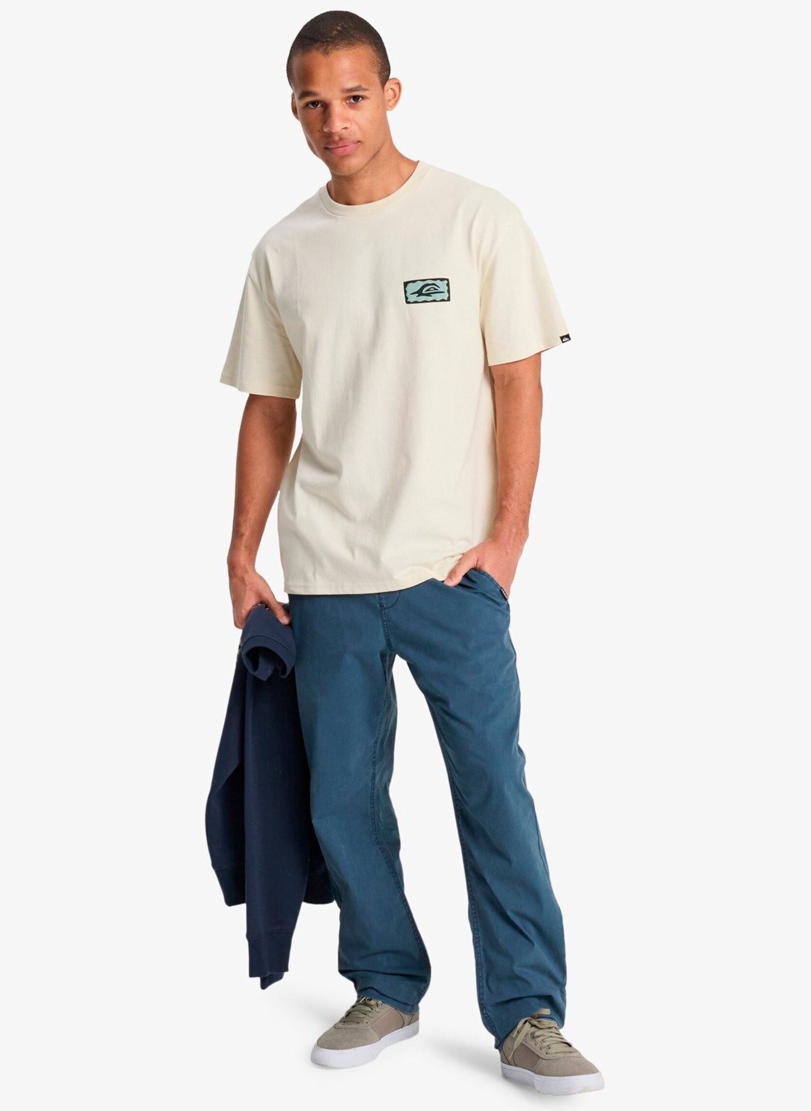 Tee-shirts Serenity Splash homme beige Quiksilver Tee-shirts Serenity Splash homme beige Bone White,BONE WHITE