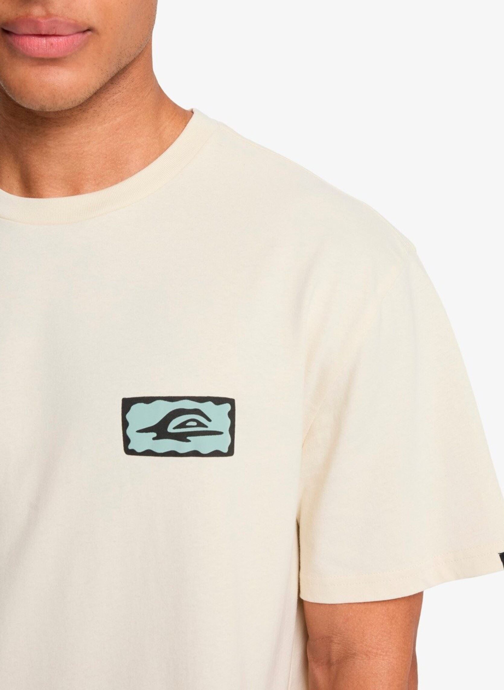 Tee-shirts Serenity Splash homme beige Quiksilver Tee-shirts Serenity Splash homme beige Bone White,BONE WHITE