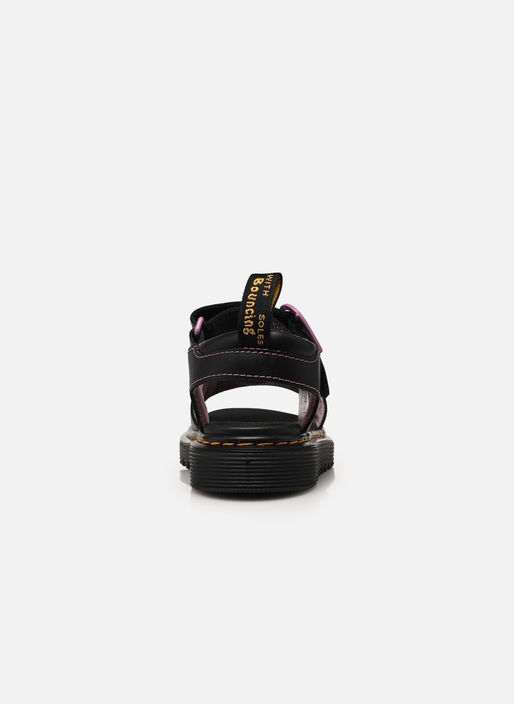 Sandalen Marlowe Hearts II J mädchen schwarz Dr. Martens Sandalen Marlowe Hearts II J mädchen schwarz BLACK LUCIDO NEBULA GLITTER