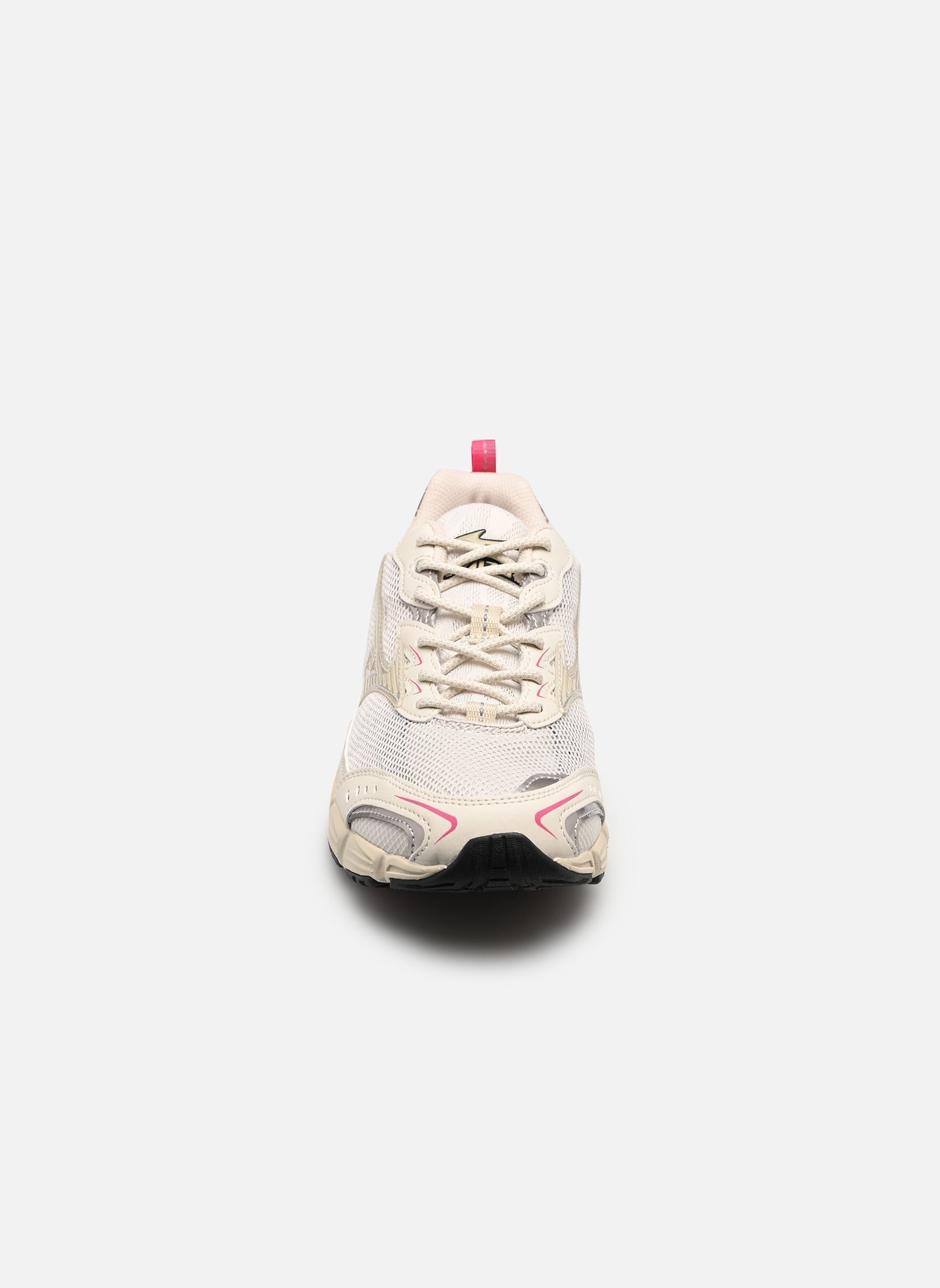 Baskets de sport MXR glitch femme beige Mizuno Baskets de sport MXR glitch femme beige silver birch/silver birch/fuch