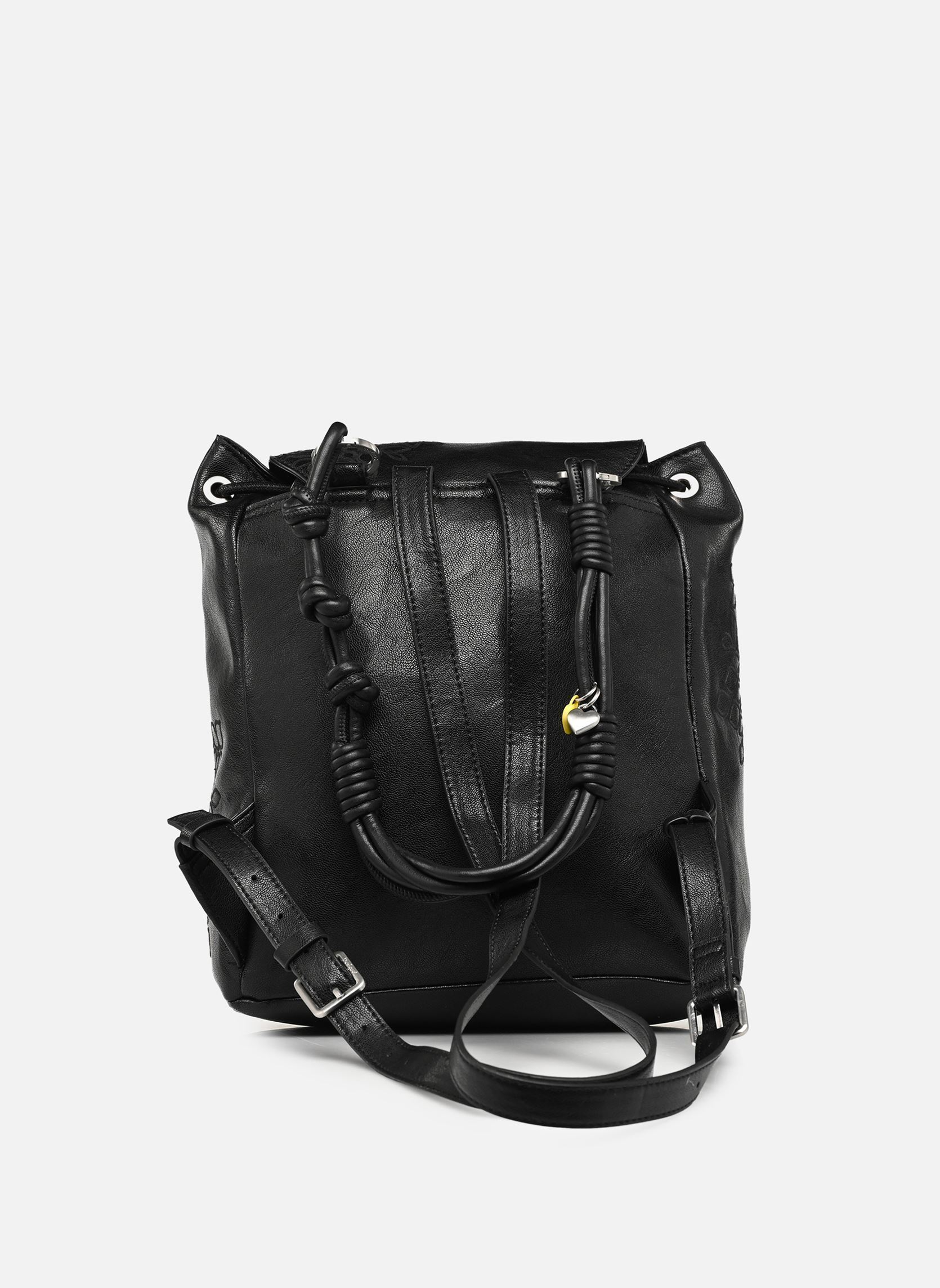 Rucksäcke Sacs Sierra Prisa Mini Bl damen schwarz Desigual Rucksäcke Sacs Sierra Prisa Mini Bl damen schwarz Black