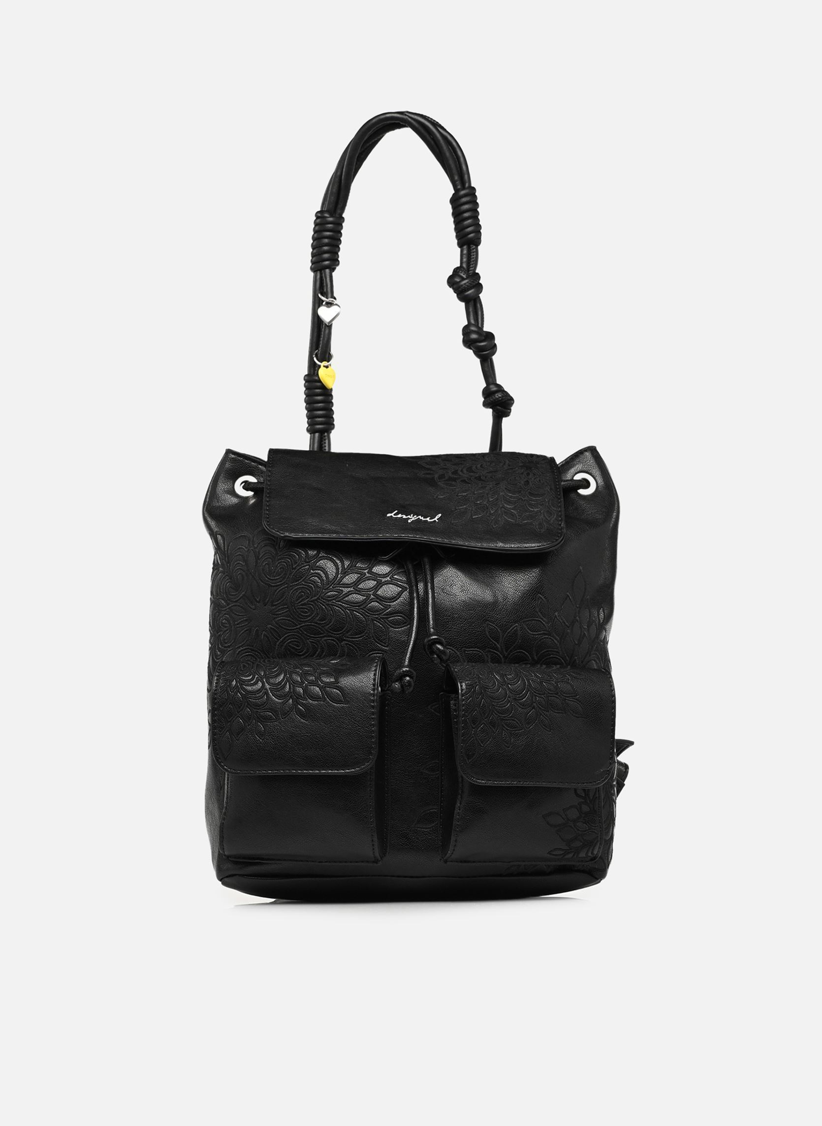 Rucksäcke Sacs Sierra Prisa Mini Bl damen schwarz Desigual Rucksäcke Sacs Sierra Prisa Mini Bl damen schwarz Black