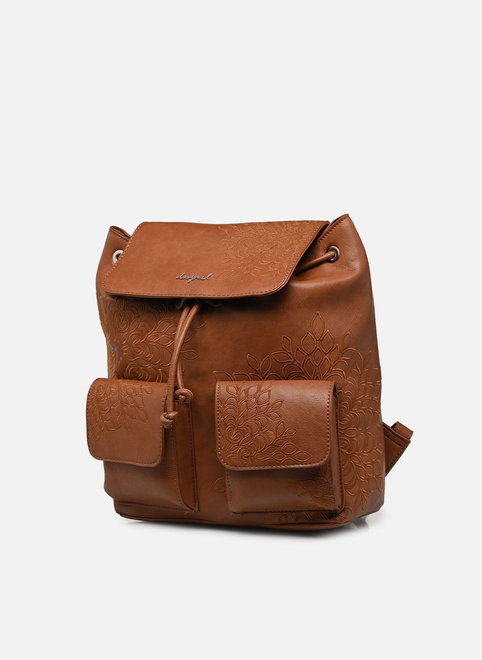 Rucksäcke Sacs Sierra Prisa Mini Ca damen braun Desigual Rucksäcke Sacs Sierra Prisa Mini Ca damen braun Brown