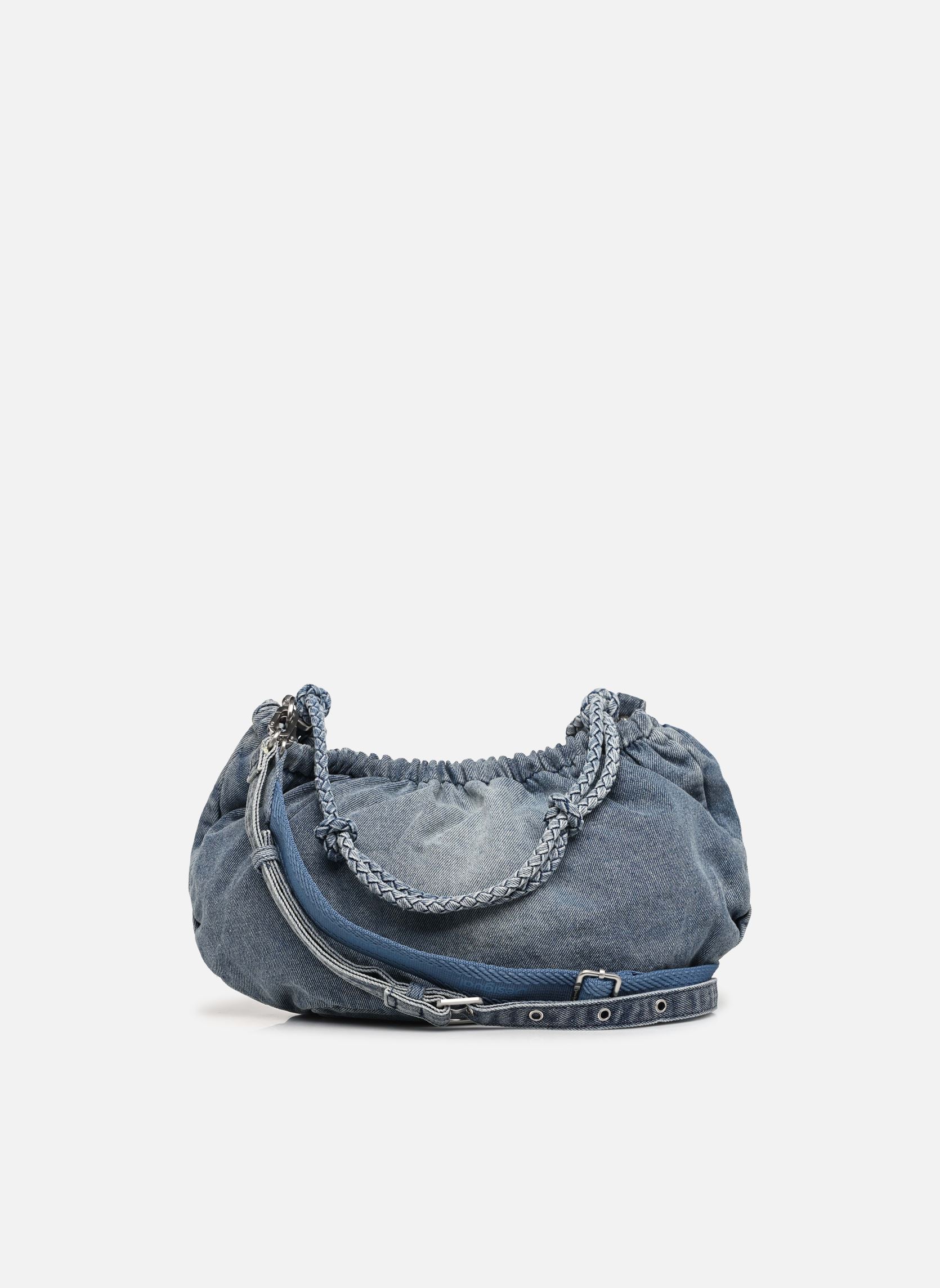 Sacs bandoulière Sacs Half Logo Denim W femme bleu Desigual Sacs bandoulière Sacs Half Logo Denim W femme bleu Blue
