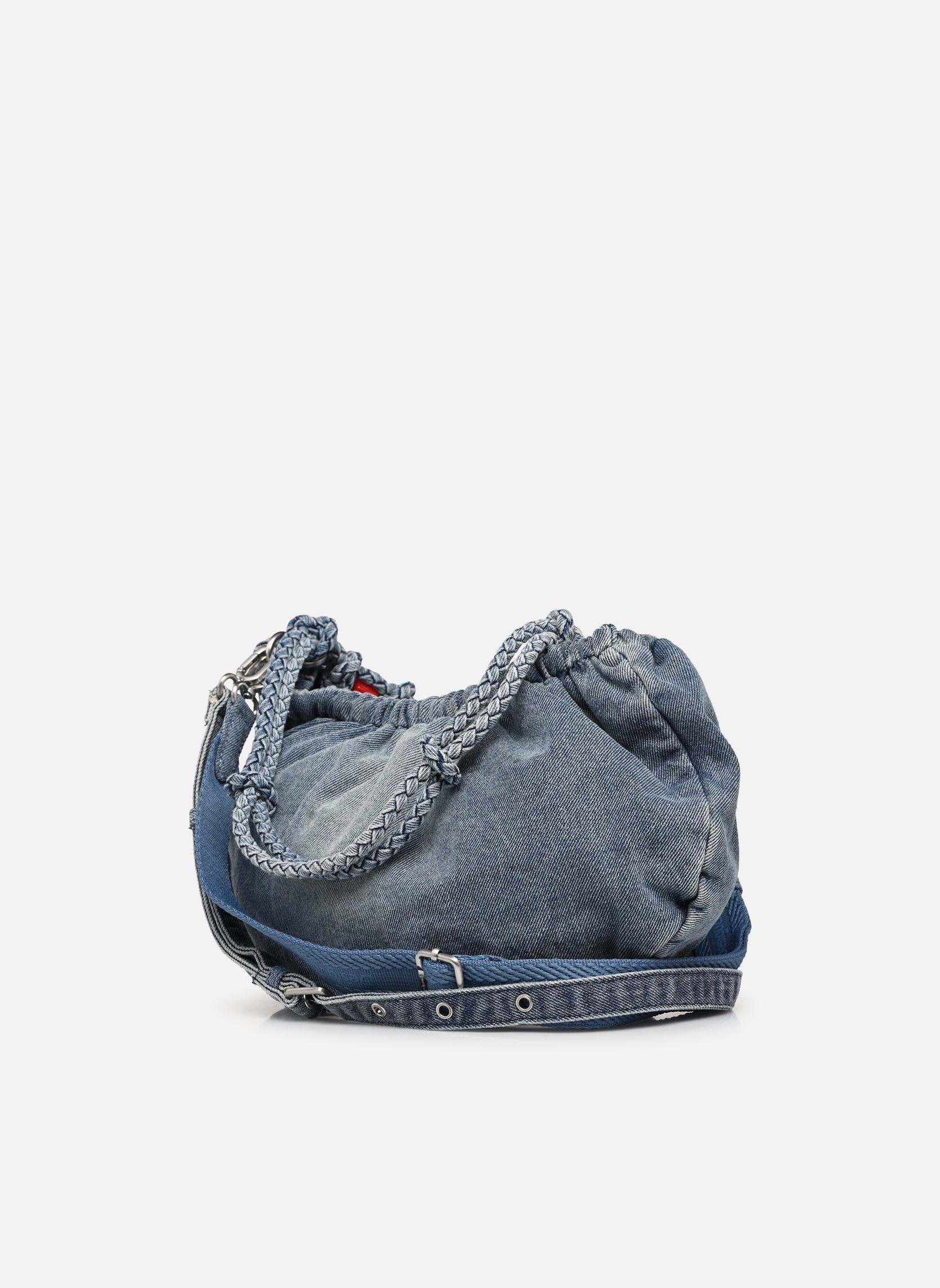 Sacs bandoulière Sacs Half Logo Denim W femme bleu Desigual Sacs bandoulière Sacs Half Logo Denim W femme bleu Blue