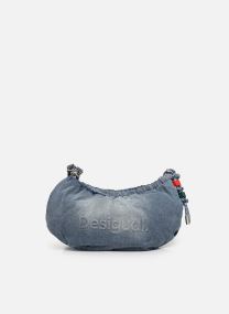 Sacs bandoulière Sacs Half Logo Denim W femme bleu Desigual Sacs bandoulière Sacs Half Logo Denim W femme bleu Blue