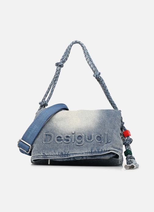 Desigual Sacs bandoulière Sacs Half Logo Denim V femme bleu