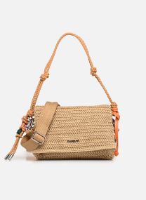Sacs bandoulière Sacs Half Logo Raffia Ve femme beige Desigual Sacs bandoulière Sacs Half Logo Raffia Ve femme beige White