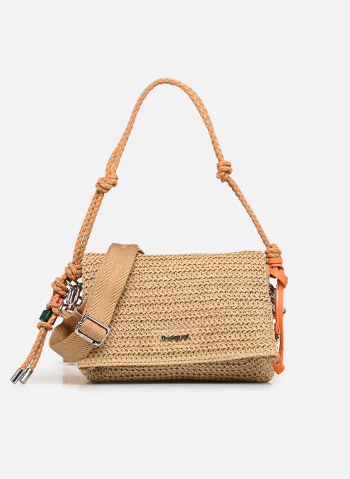 Desigual Sacs bandoulière Sacs Half Logo Raffia Ve femme beige