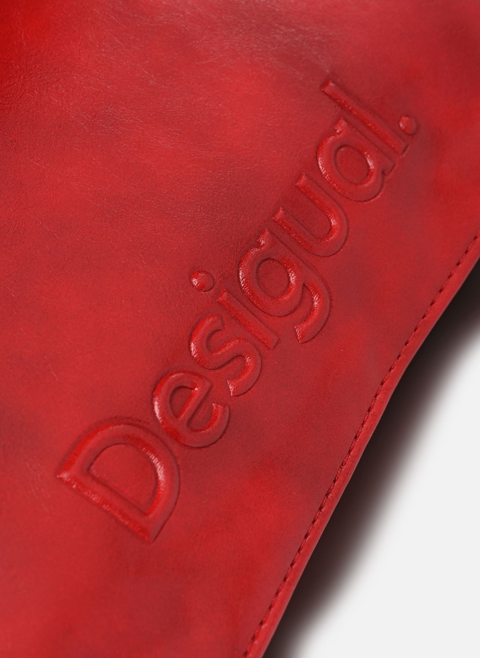 Bolsos Sacs Half Logo Venecia 4 mujer rojo Desigual Bolsos Sacs Half Logo Venecia 4 mujer rojo Red