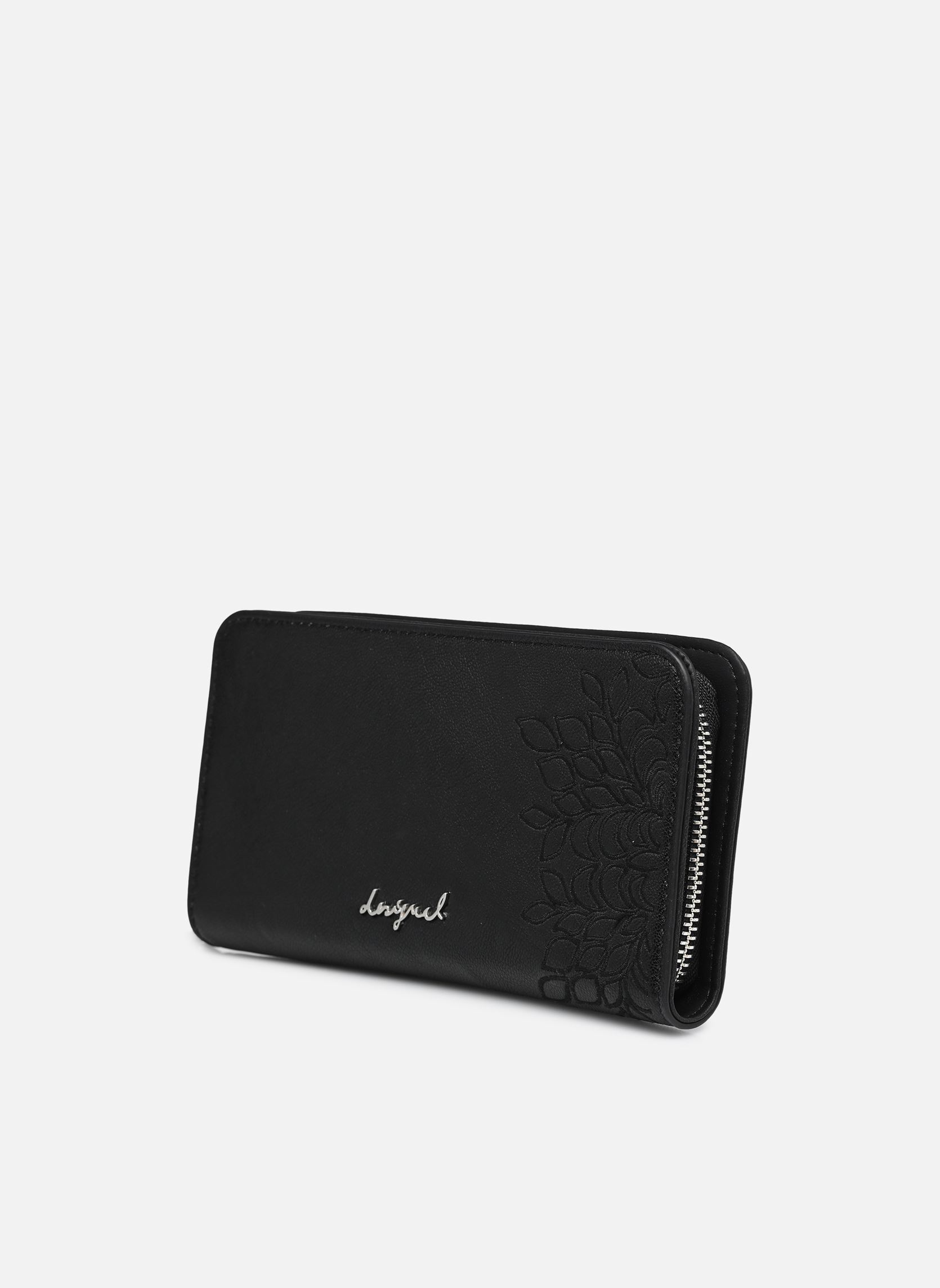 Portemonnees Portefeuilles Sierra Black Fiona dames zwart Desigual Portemonnees Portefeuilles Sierra Black Fiona dames zwart Black