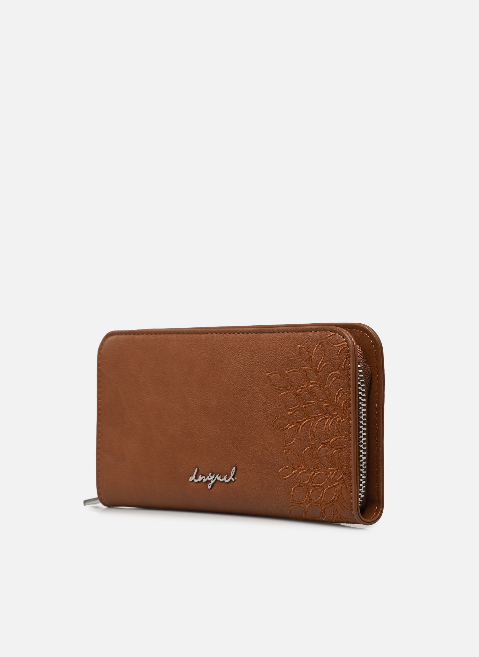 Portefeuilles Portefeuilles Sierra Camel Fiona femme marron Desigual Portefeuilles Portefeuilles Sierra Camel Fiona femme marron Brown