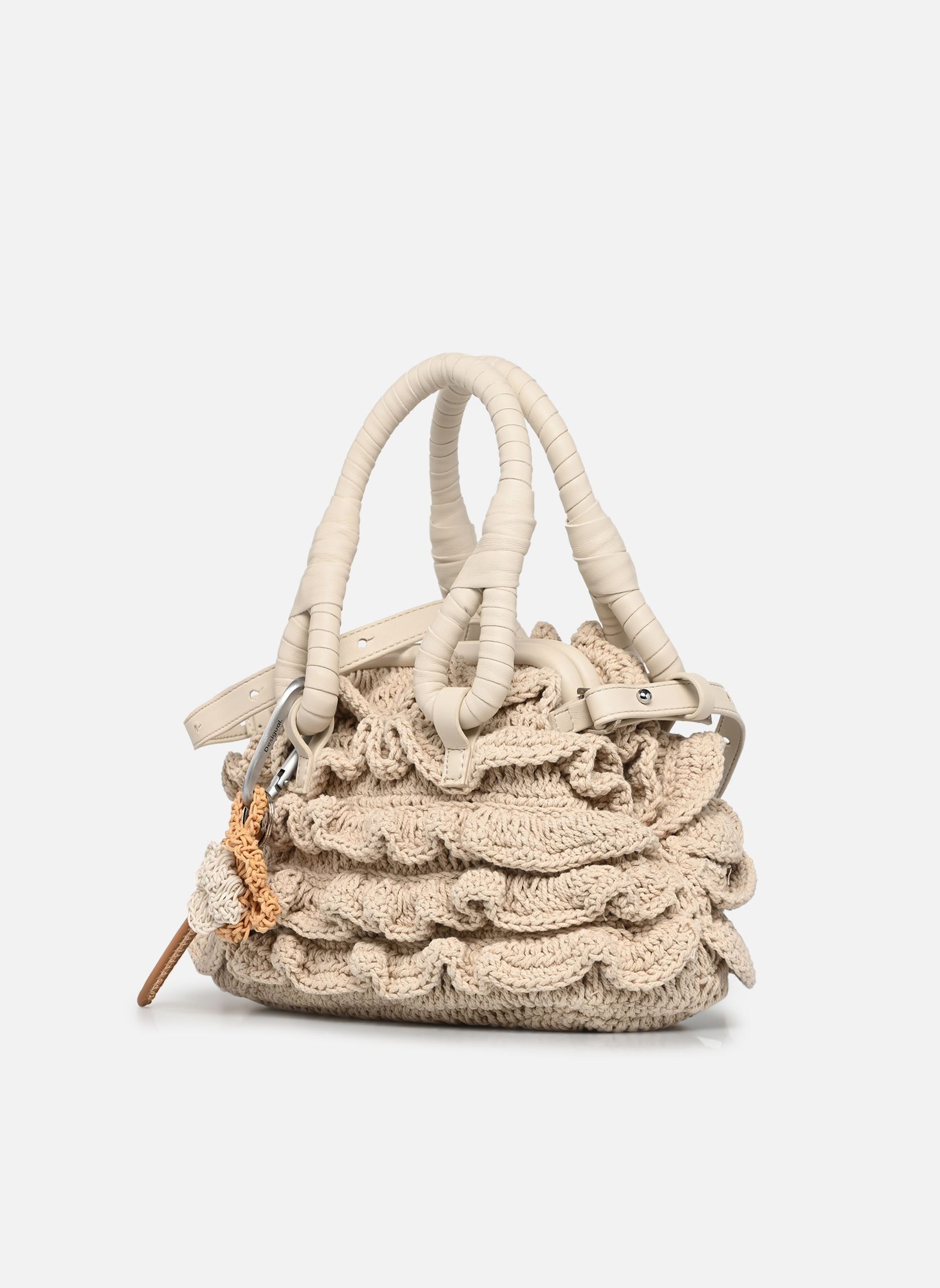 Handtassen Sacs Crochet Waves Mini dames wit Desigual Handtassen Sacs Crochet Waves Mini dames wit White