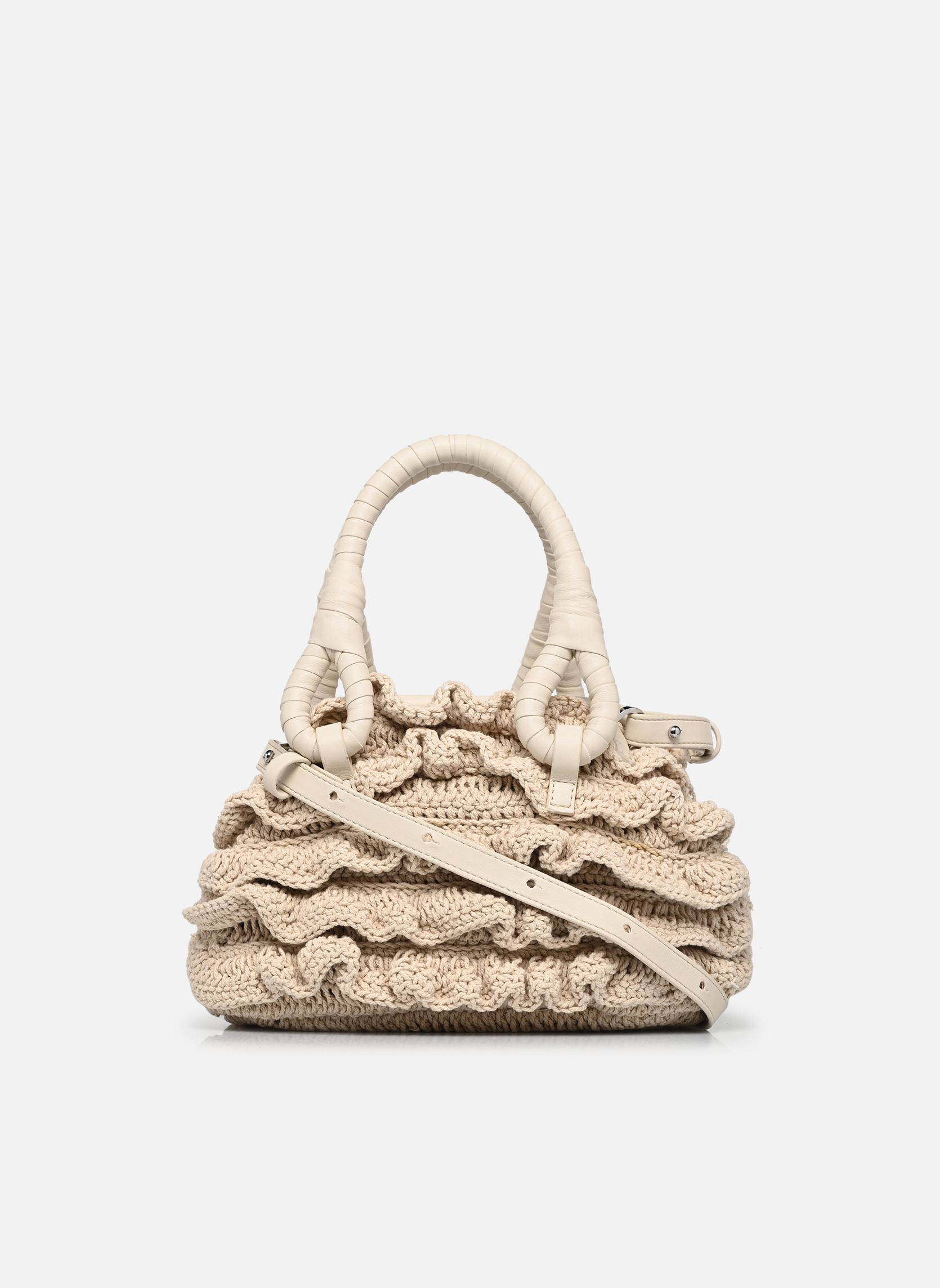 Handtassen Sacs Crochet Waves Mini dames wit Desigual Handtassen Sacs Crochet Waves Mini dames wit White