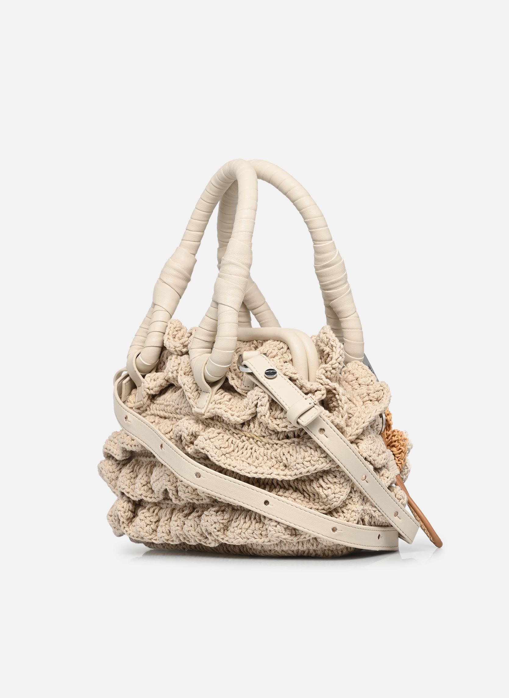 Handtassen Sacs Crochet Waves Mini dames wit Desigual Handtassen Sacs Crochet Waves Mini dames wit White