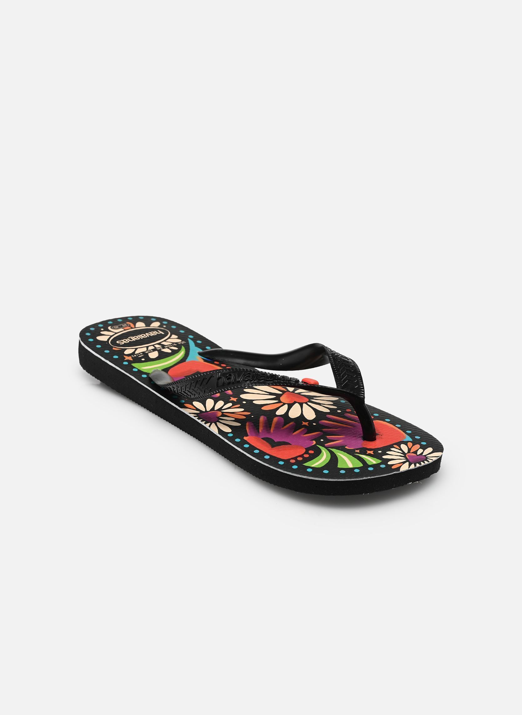 Tongs Top Begonia femme noir Havaianas Tongs Top Begonia femme noir BLACK