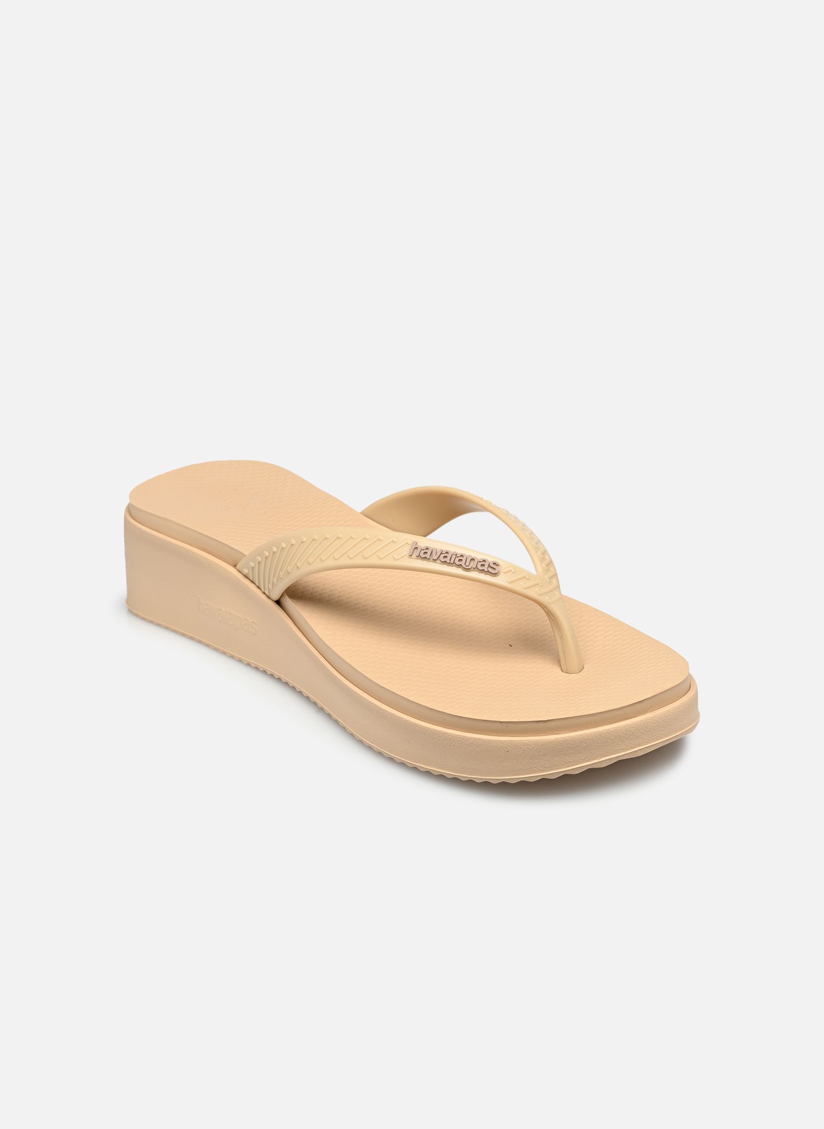 Tongs High Platform Ii femme beige Havaianas Tongs High Platform Ii femme beige Golden
