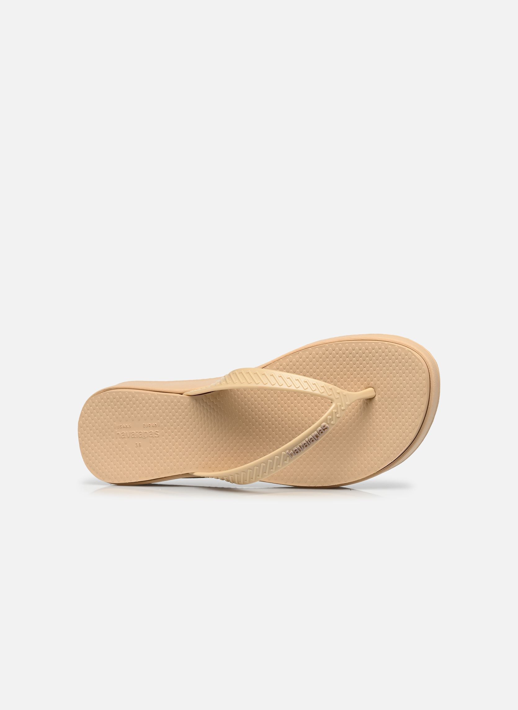 Tongs High Platform Ii femme beige Havaianas Tongs High Platform Ii femme beige Golden