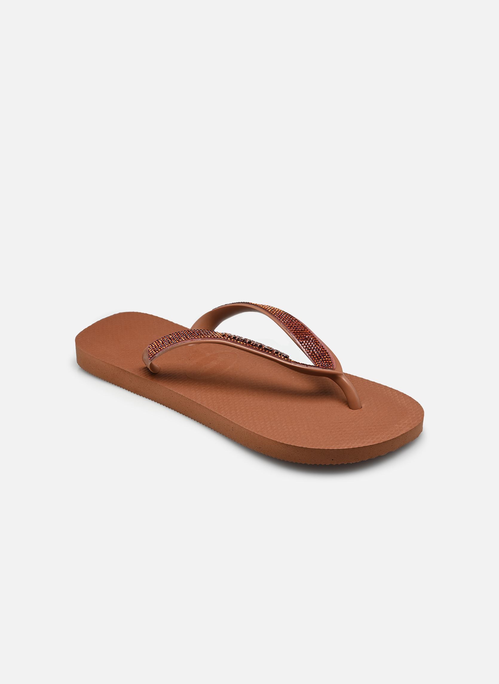 Slippers Top Glow dames bruin Havaianas Slippers Top Glow dames bruin RUST