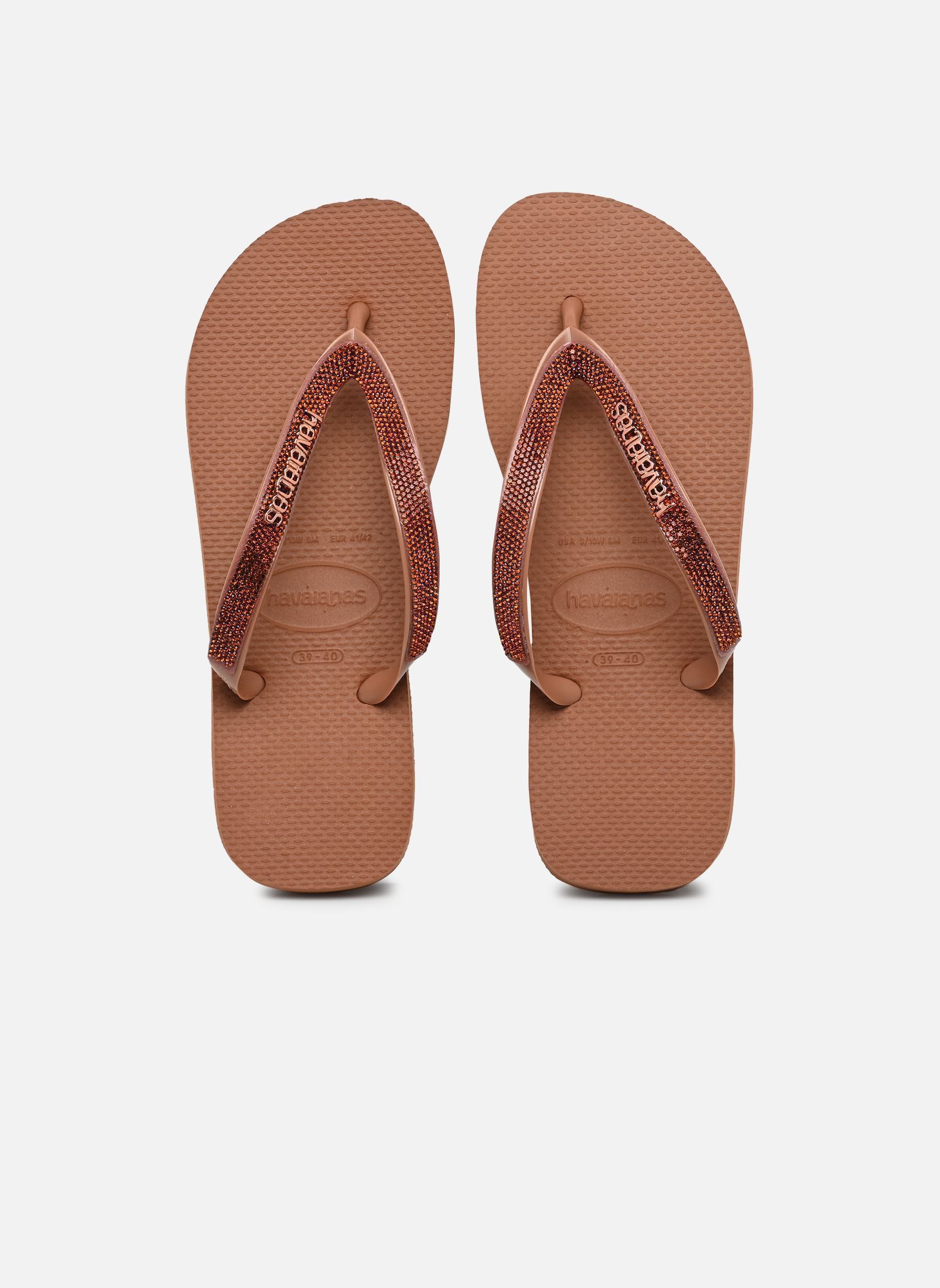 Slippers Top Glow dames bruin Havaianas Slippers Top Glow dames bruin RUST