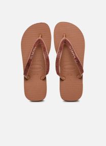 Slippers Top Glow dames bruin