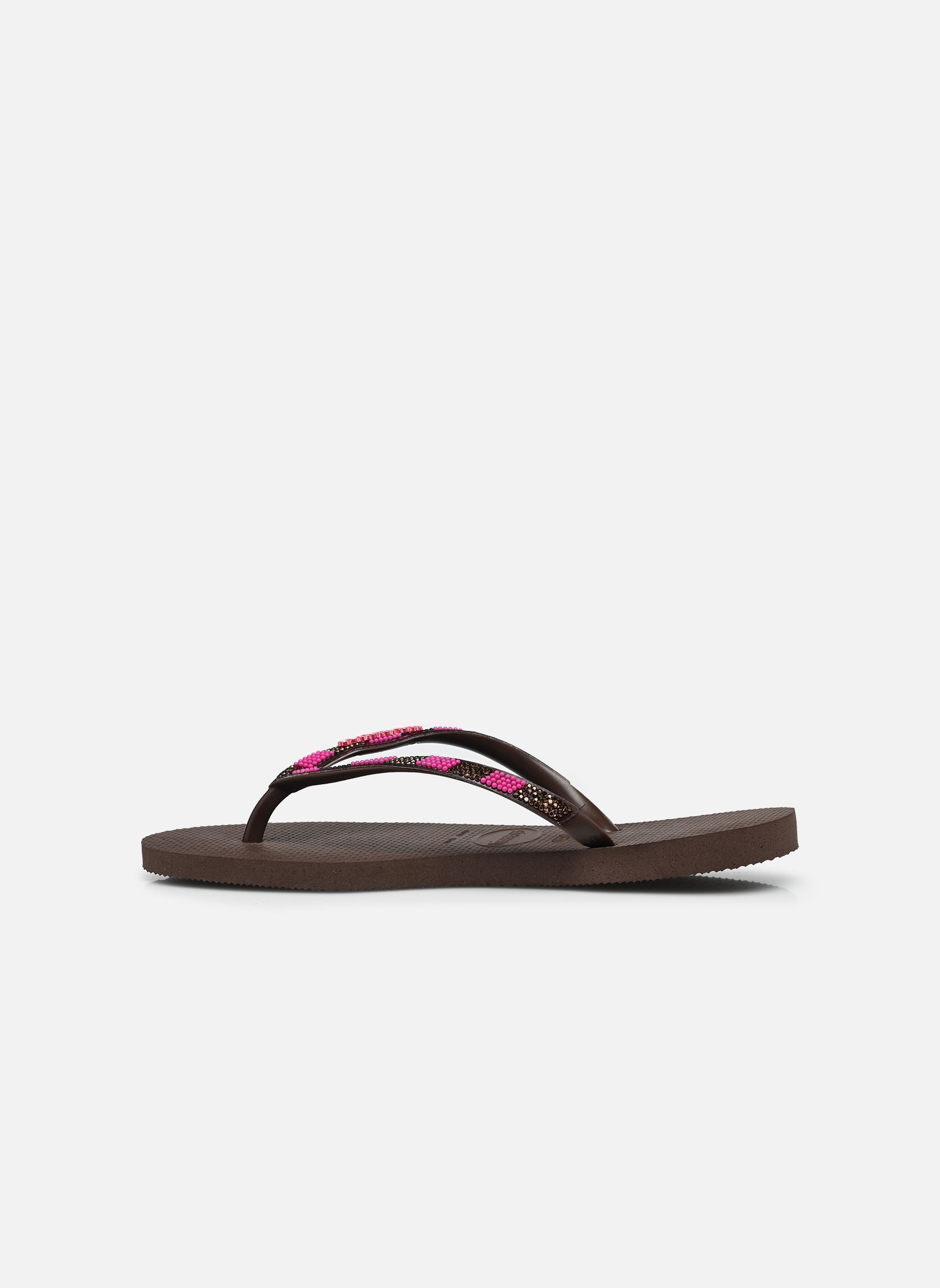 Tongs Slim Glow femme marron Havaianas Tongs Slim Glow femme marron DARK BROWN