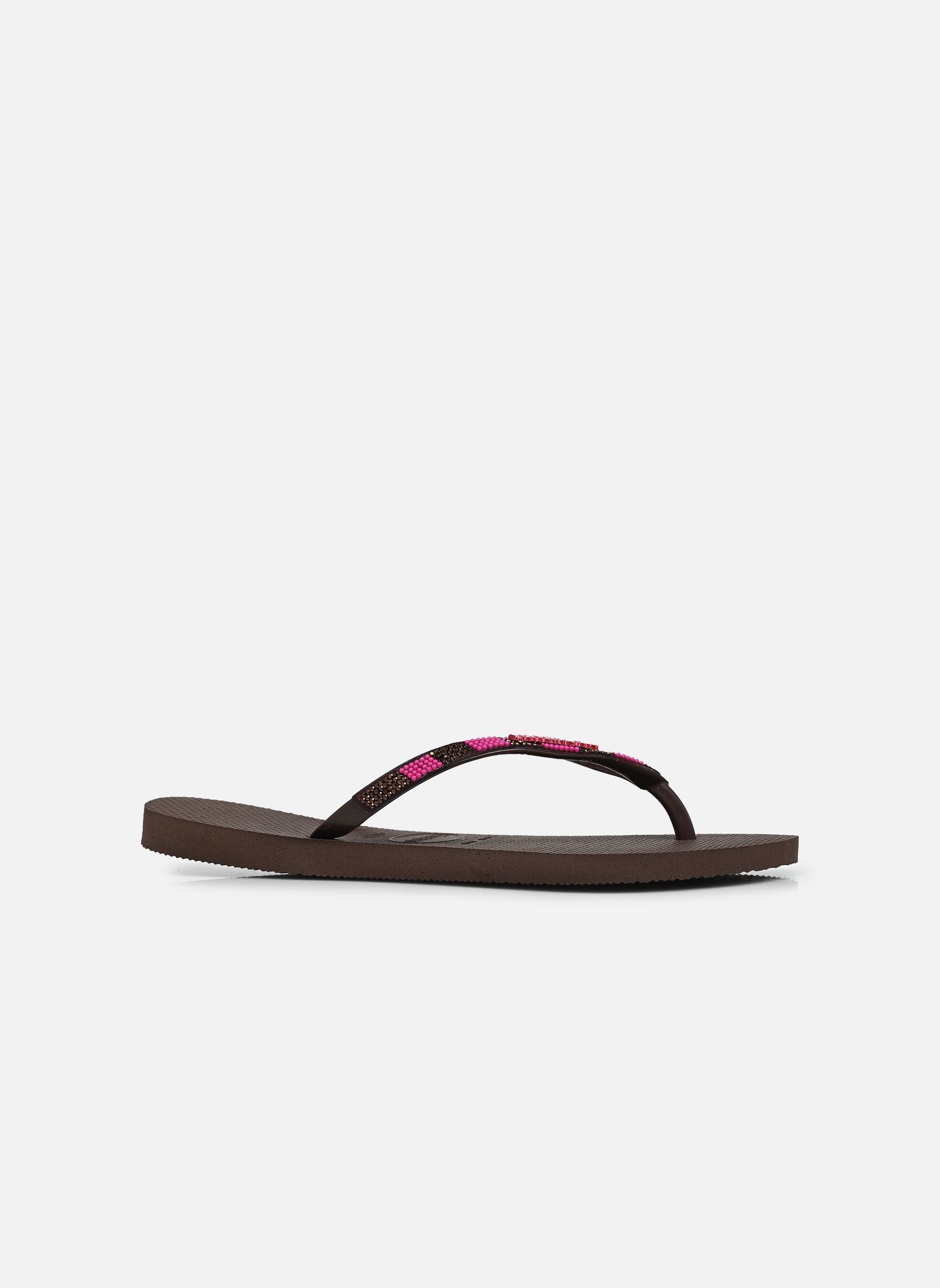 Tongs Slim Glow femme marron Havaianas Tongs Slim Glow femme marron DARK BROWN