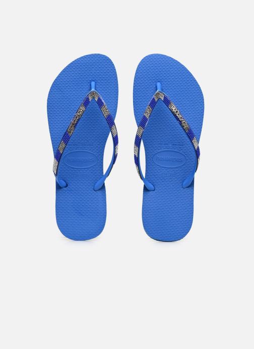 Havaianas Tongs Slim Glow femme bleu