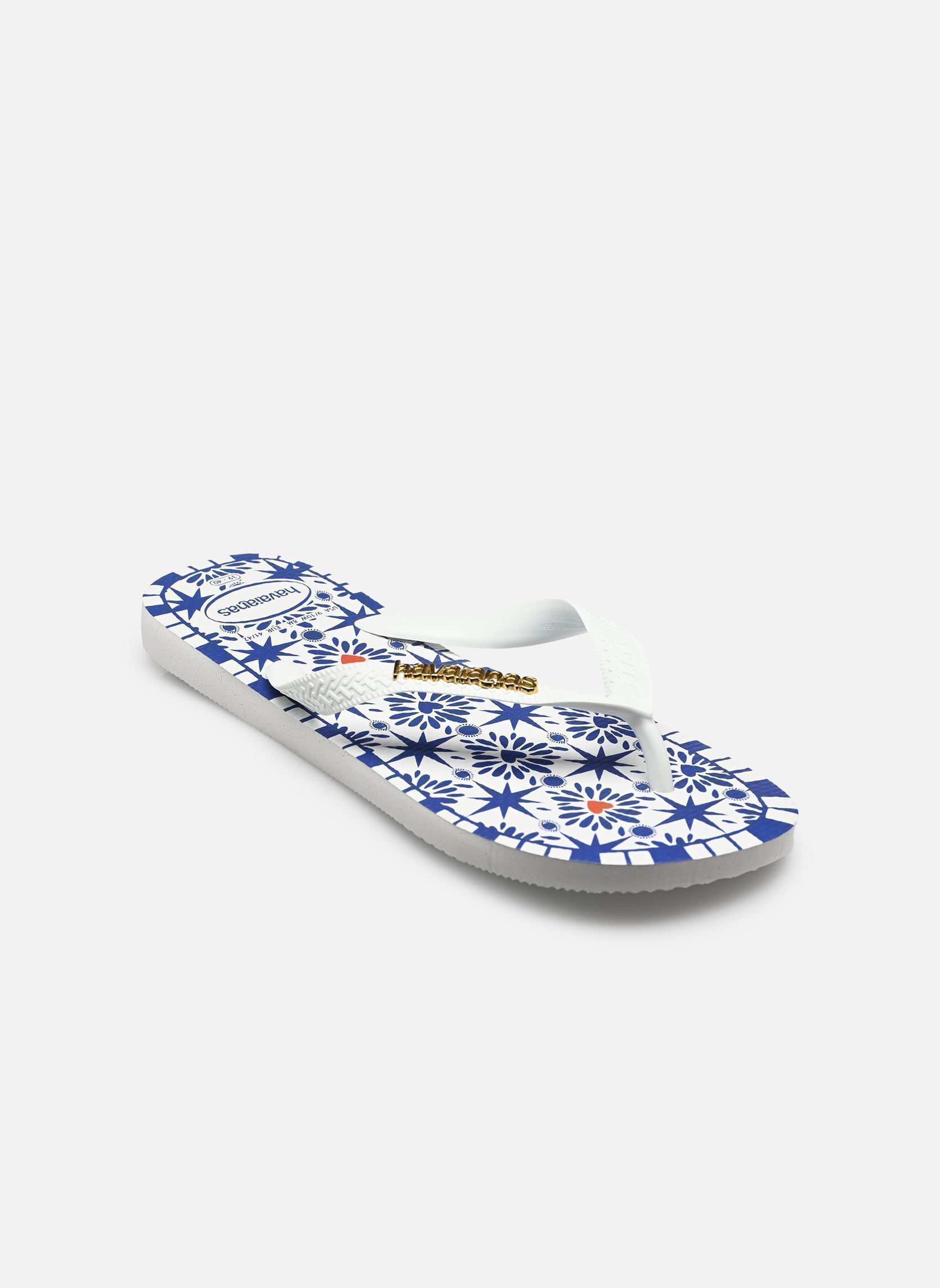 Tongs Top Sao Luis femme bleu Havaianas Tongs Top Sao Luis femme bleu WHITE