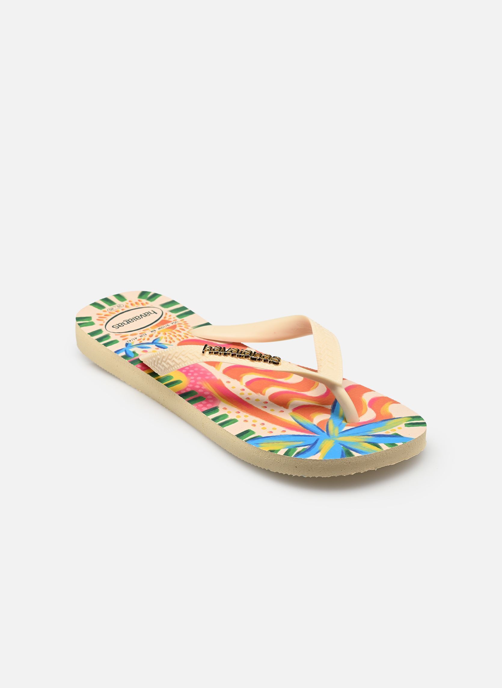 Tongs Top Bossa femme multicolore Havaianas Tongs Top Bossa femme multicolore BUTTERCREAM