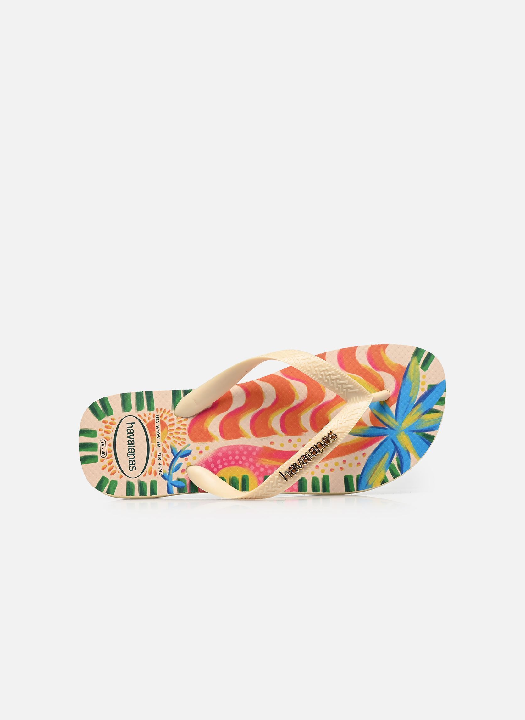 Tongs Top Bossa femme multicolore Havaianas Tongs Top Bossa femme multicolore BUTTERCREAM