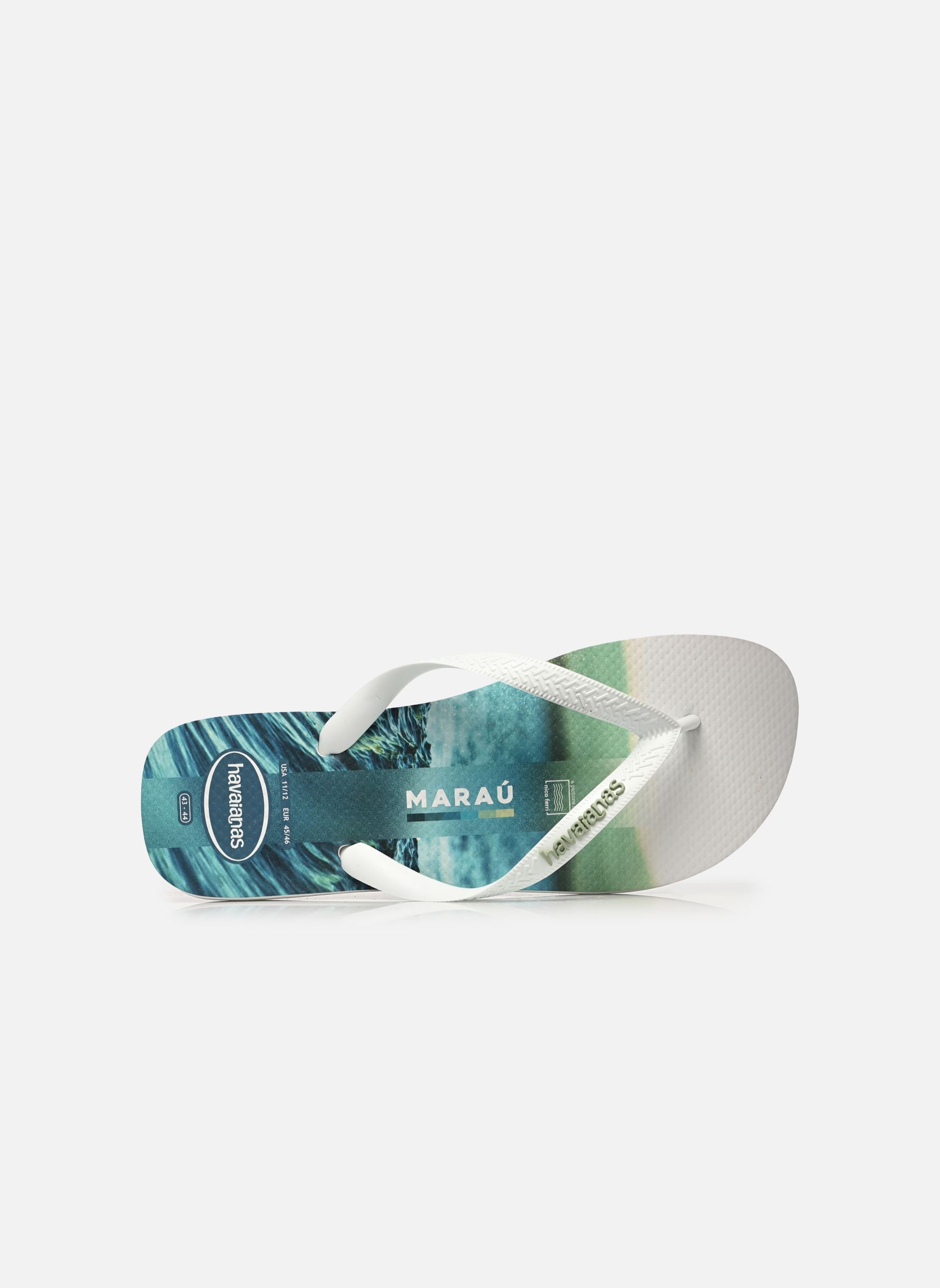 Flip-Flops Top Surfer I herren weiß Havaianas Flip-Flops Top Surfer I herren weiß WHITE/WHITE